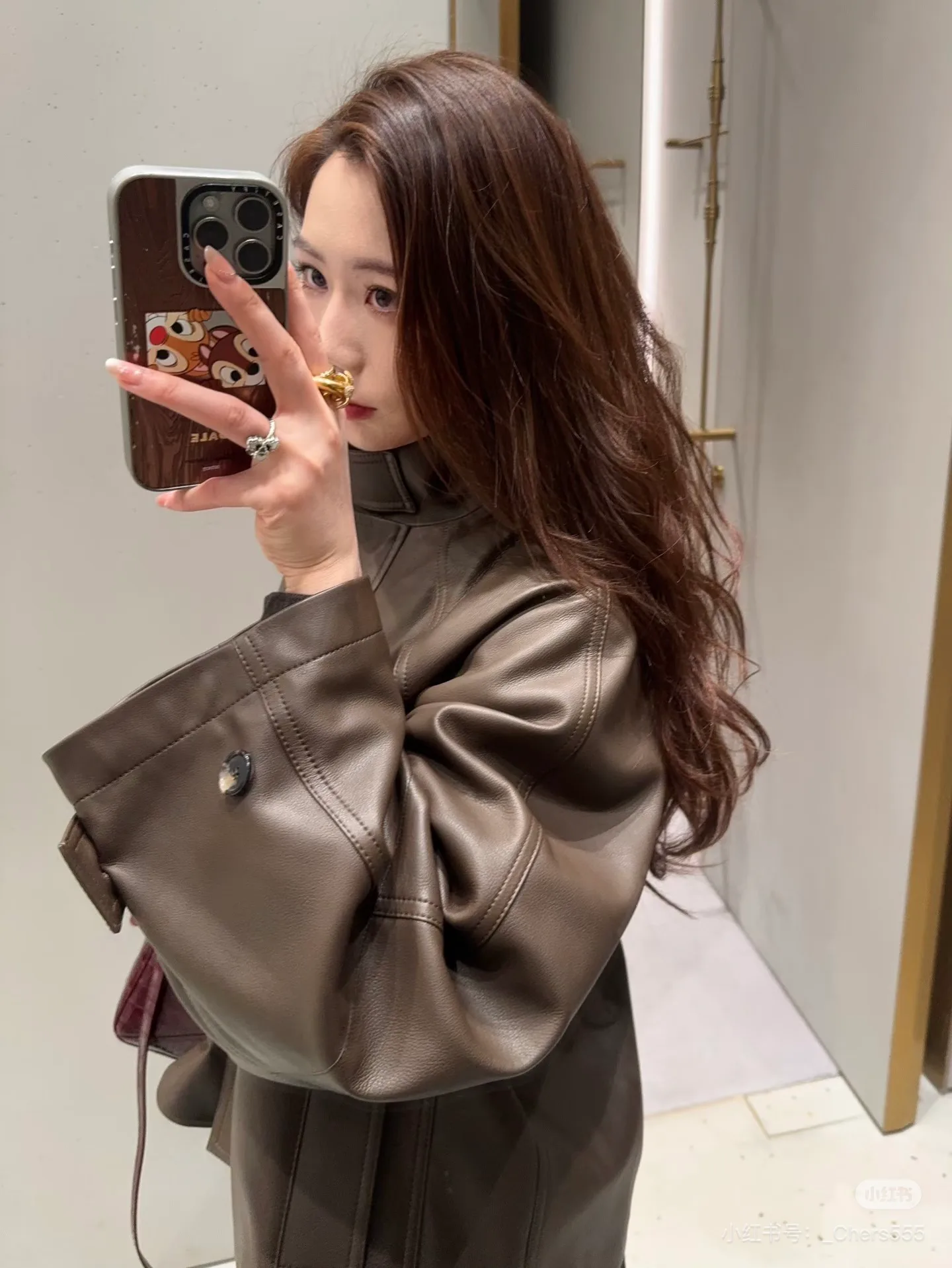 Кожаные Куртки И Дублёнки Женские Loewe 5058890