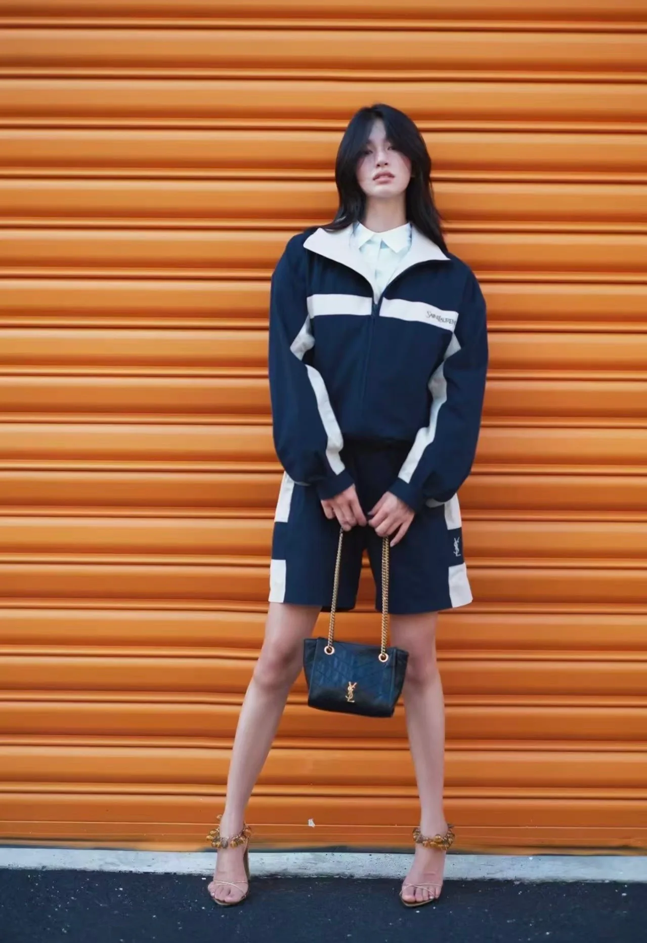 Куртки И Пуховики Женские Saint Laurent 18658203