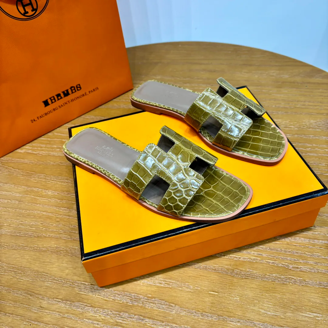 Шлепанцы Женские Hermes 4556177