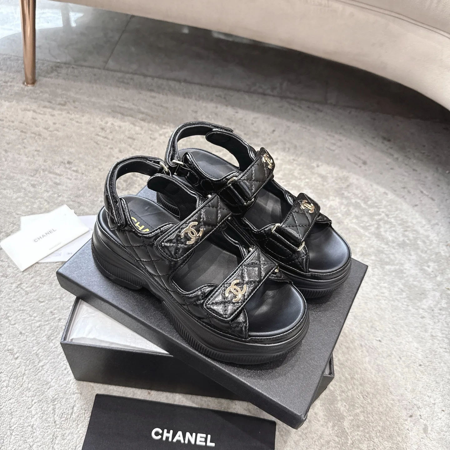 Босоножки Женские Chanel 17572325