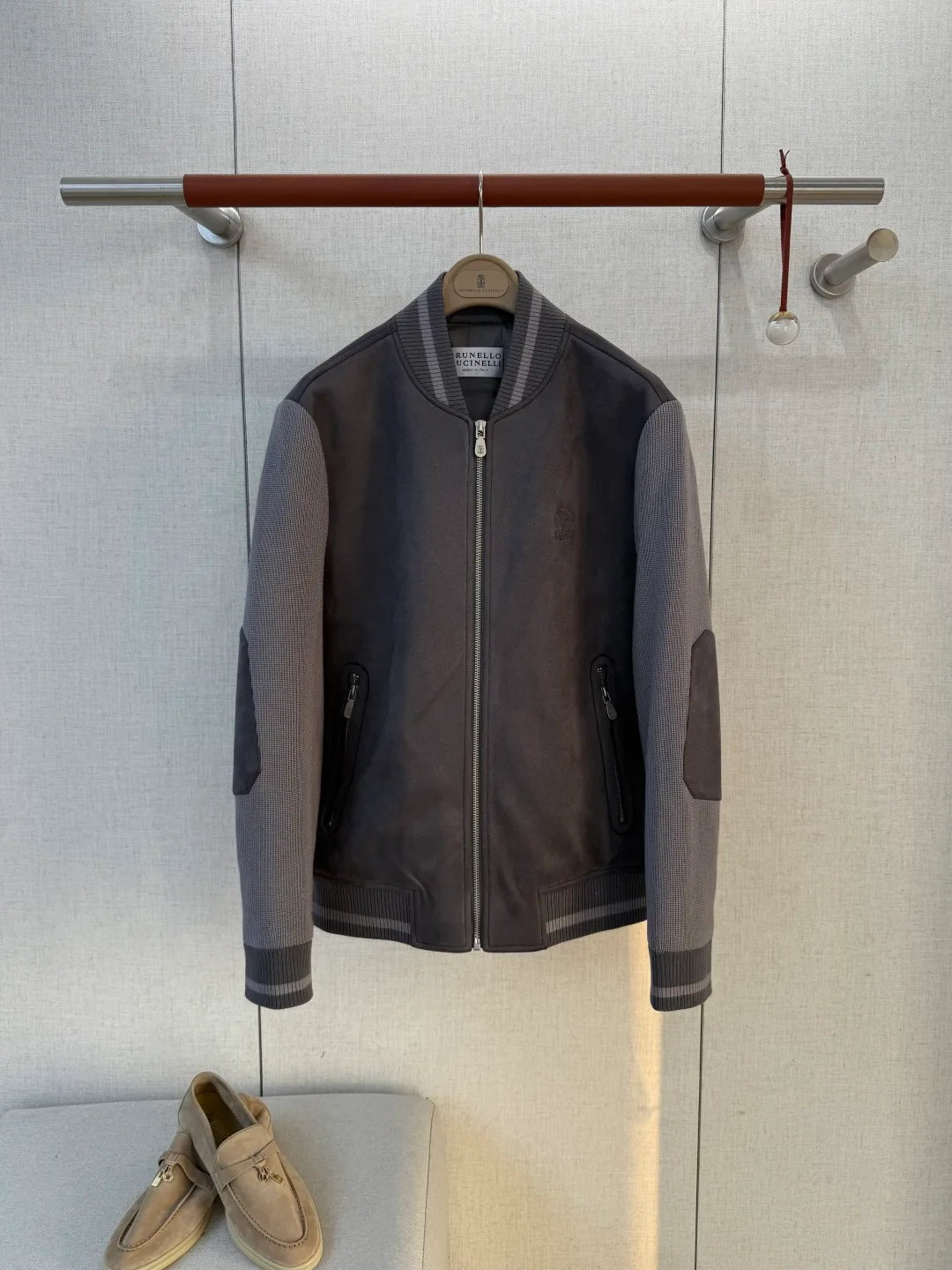 Куртки И Пуховики Мужские Brunello Cucinelli 626808