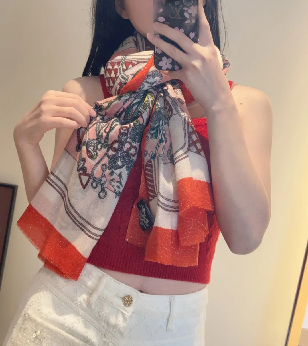 Шарфы Louis Vuitton 4516040