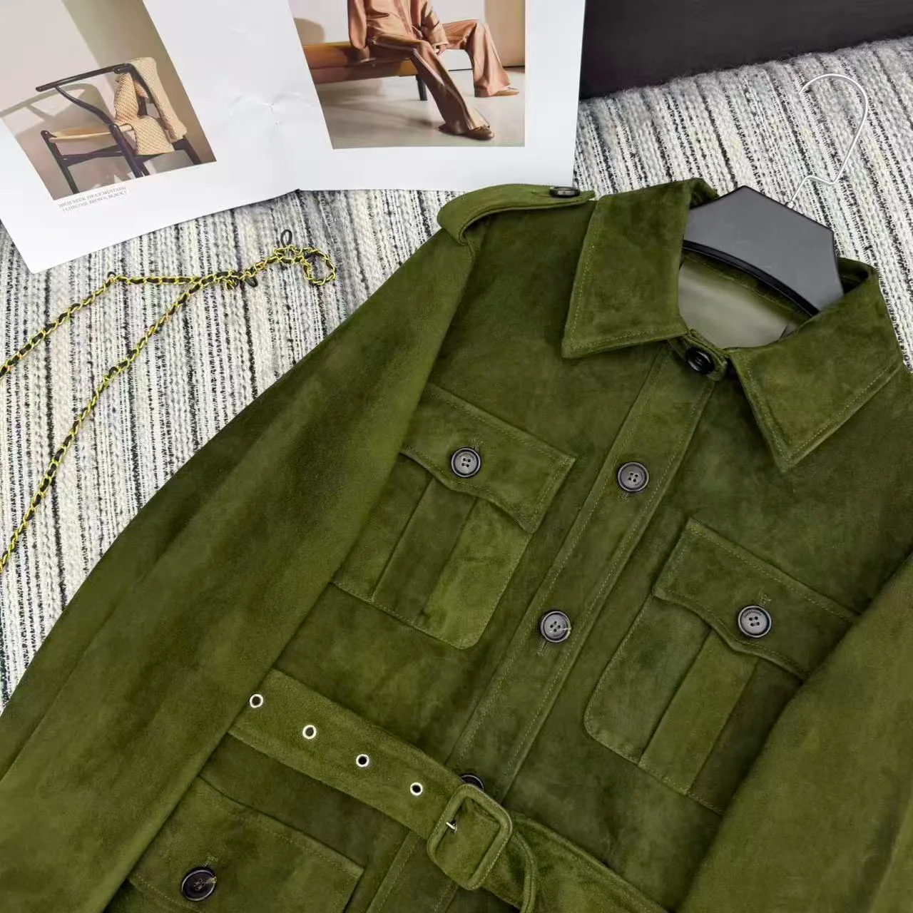 Кожаные Куртки И Дублёнки Женские Ralph Lauren 2702519
