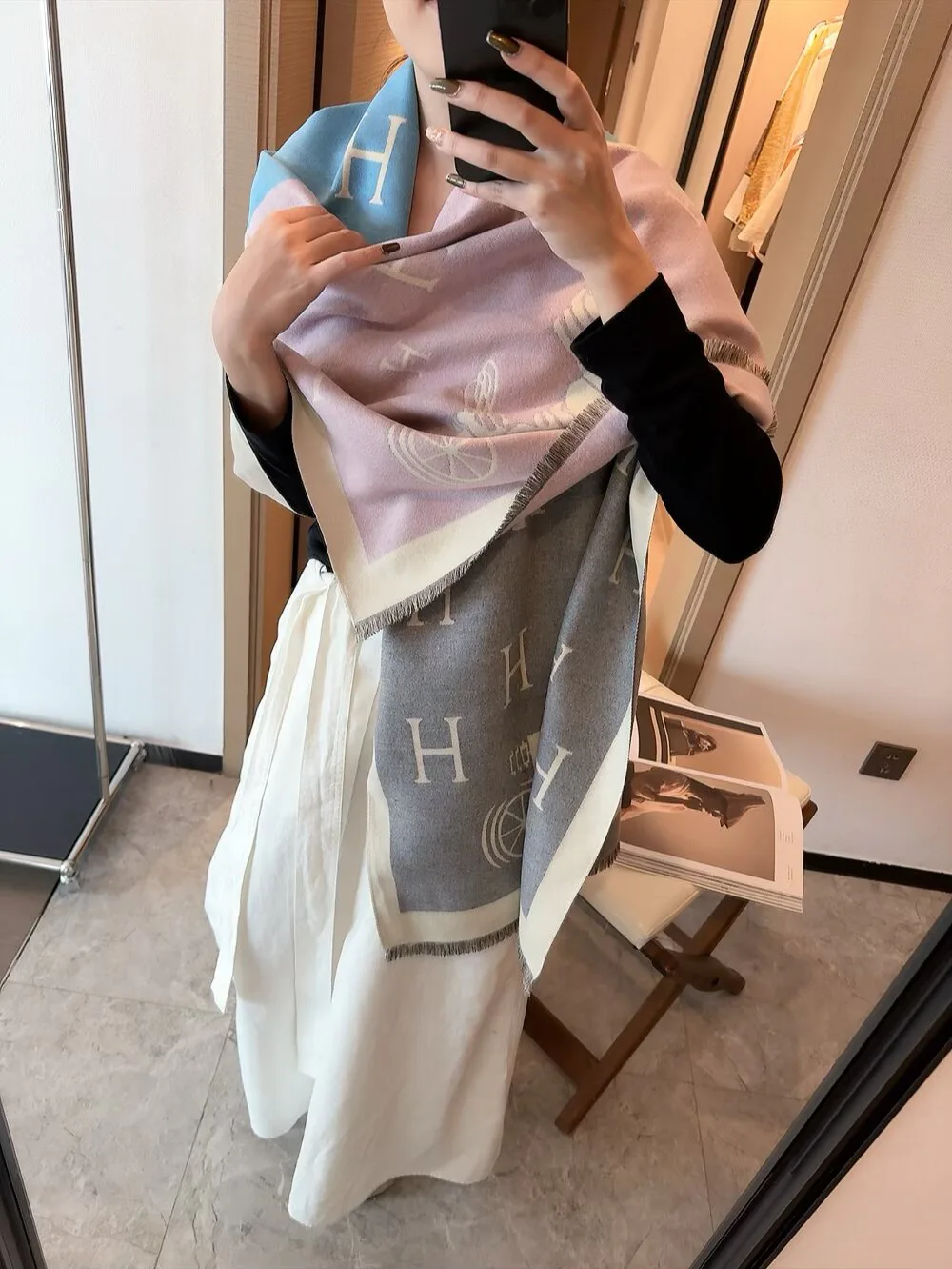 Шарфы Hermes 920457