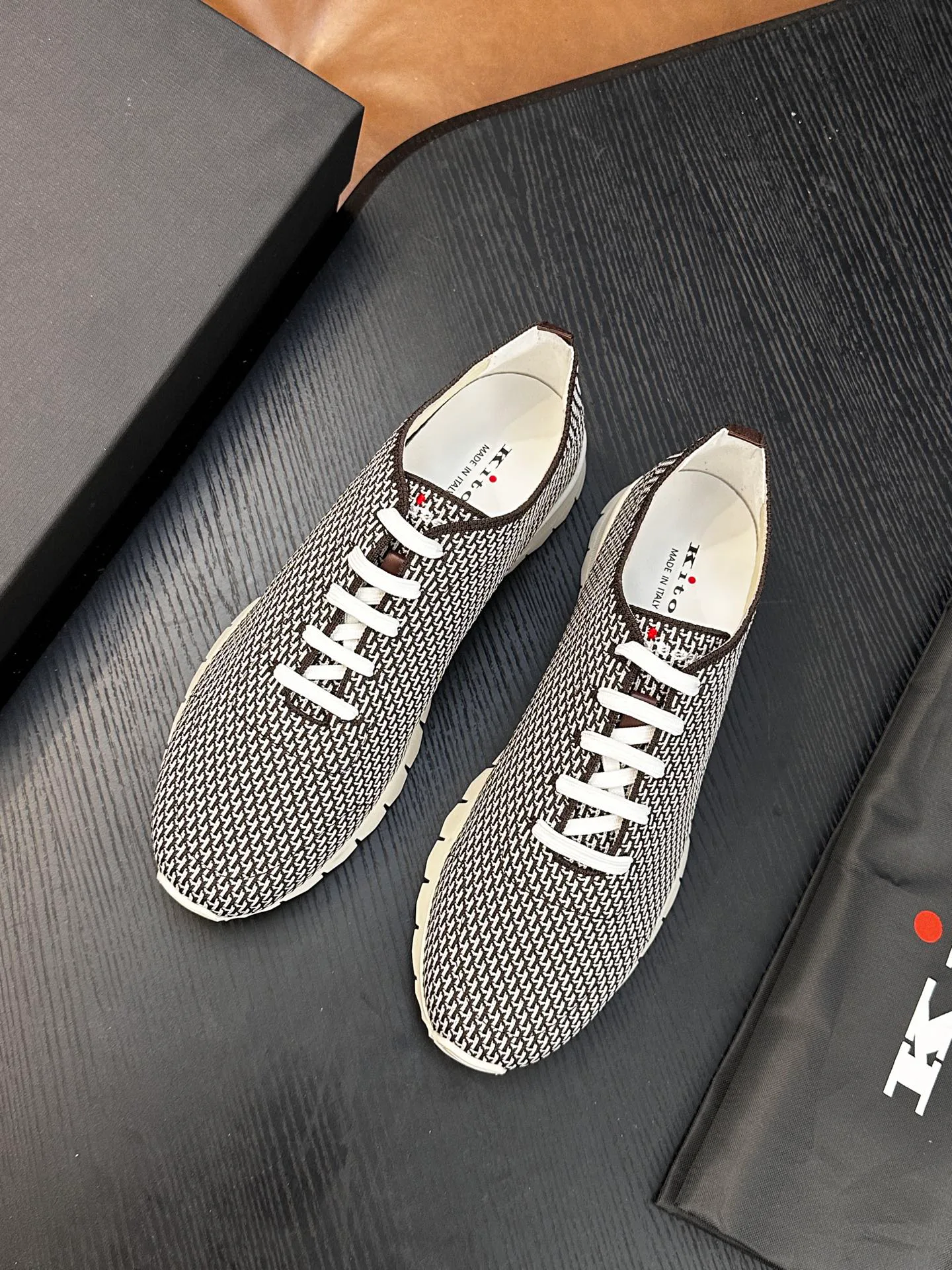 Кроссовки Мужские Kiton 18770693