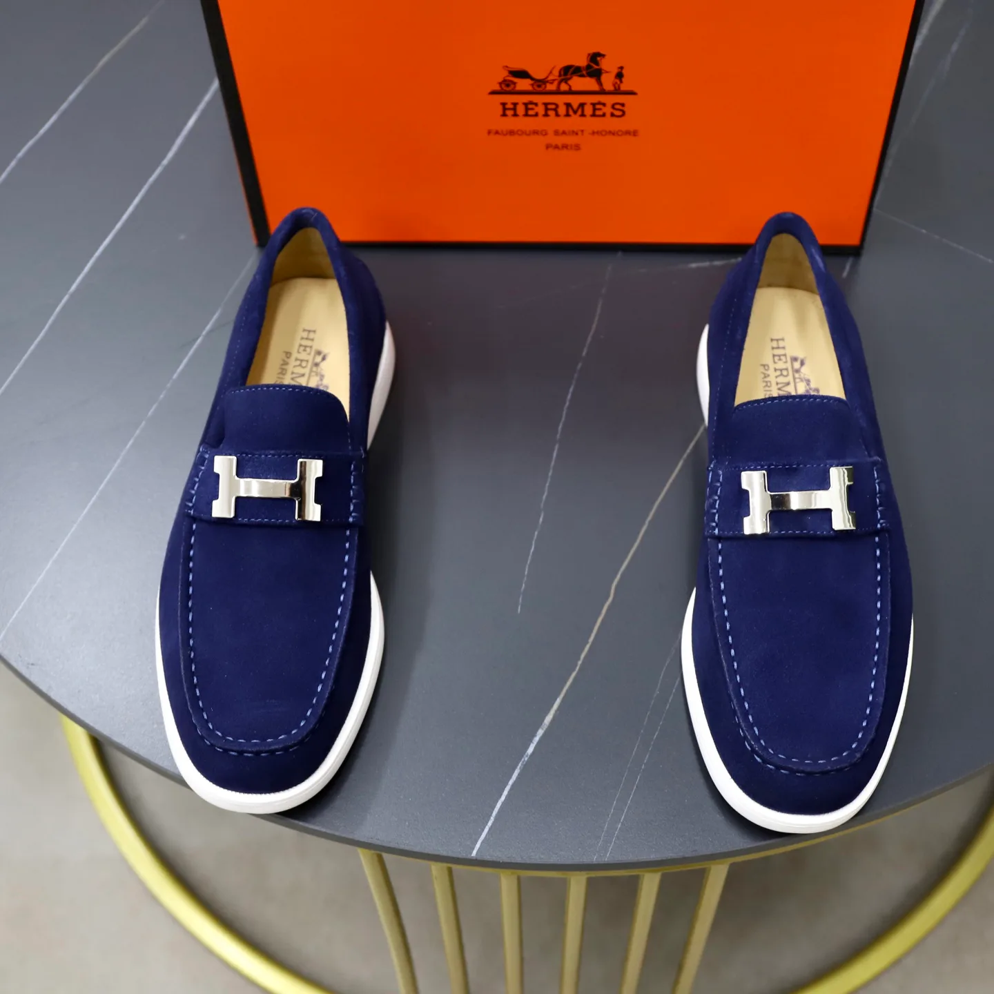 Лоферы И Туфли Мужские Hermes 18103103