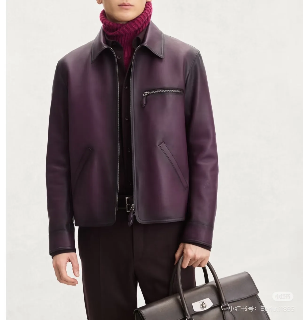 Кожаные Куртки И Дублёнки Мужские Berluti 789976