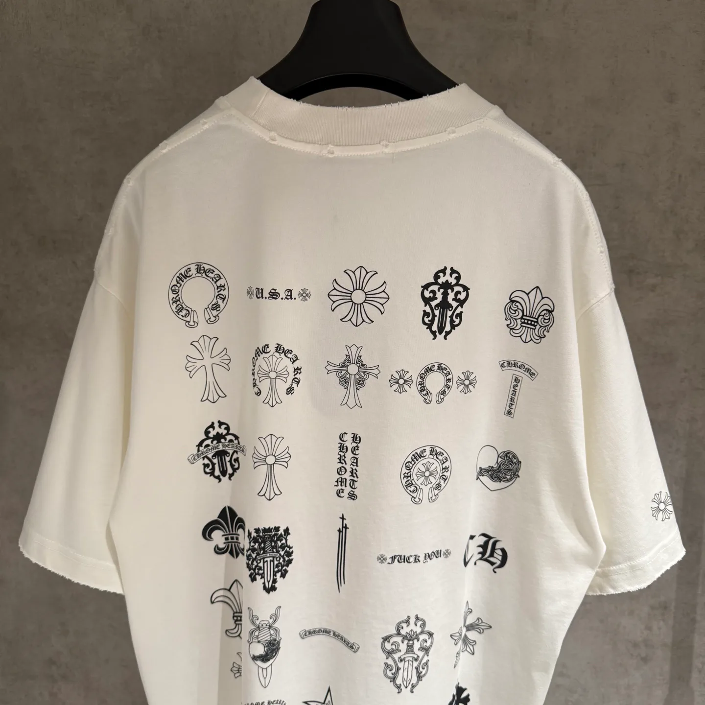 Футболки Мужские Chrome Hearts 11732416