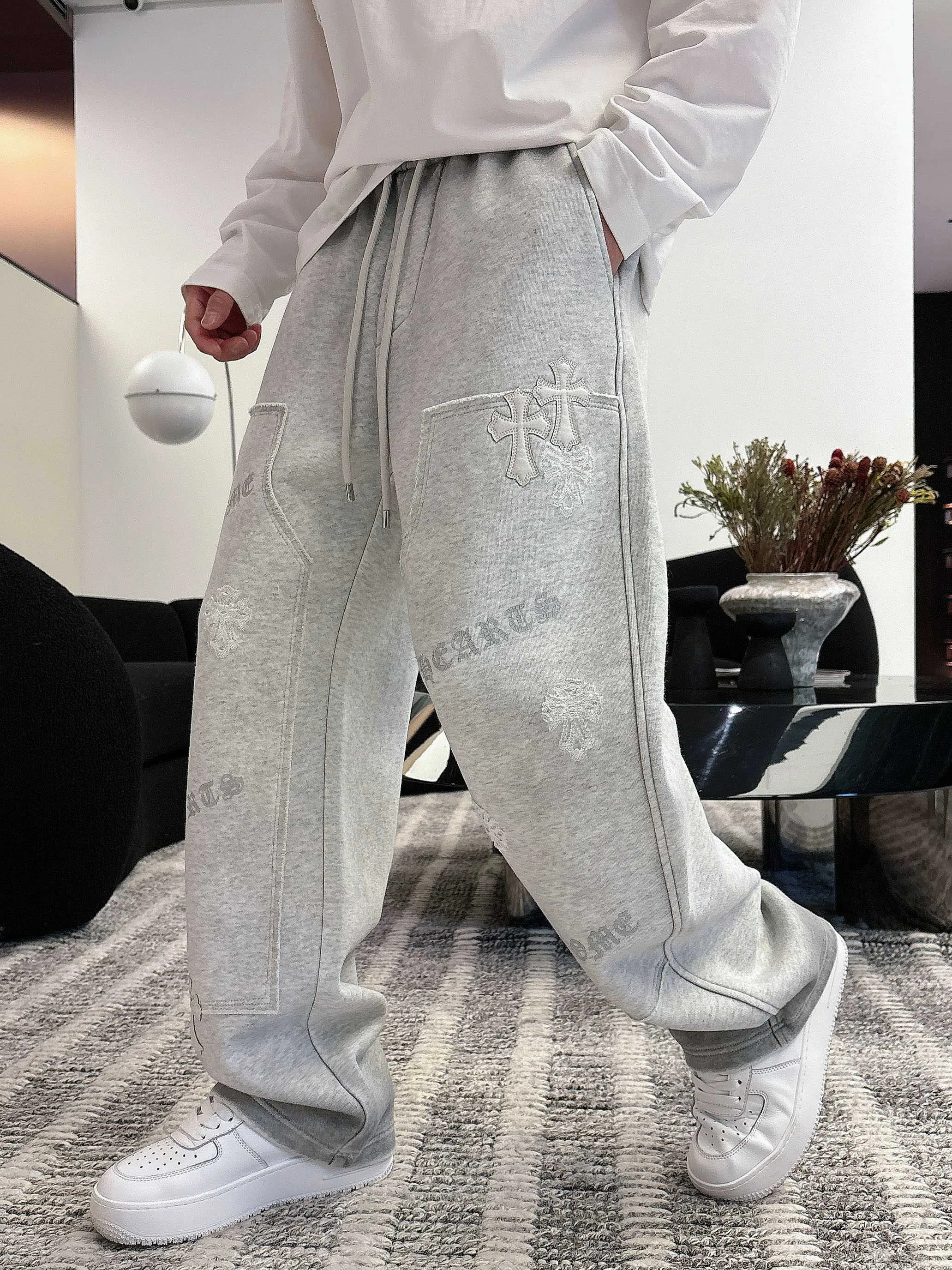 Брюки Мужские Chrome Hearts 233648