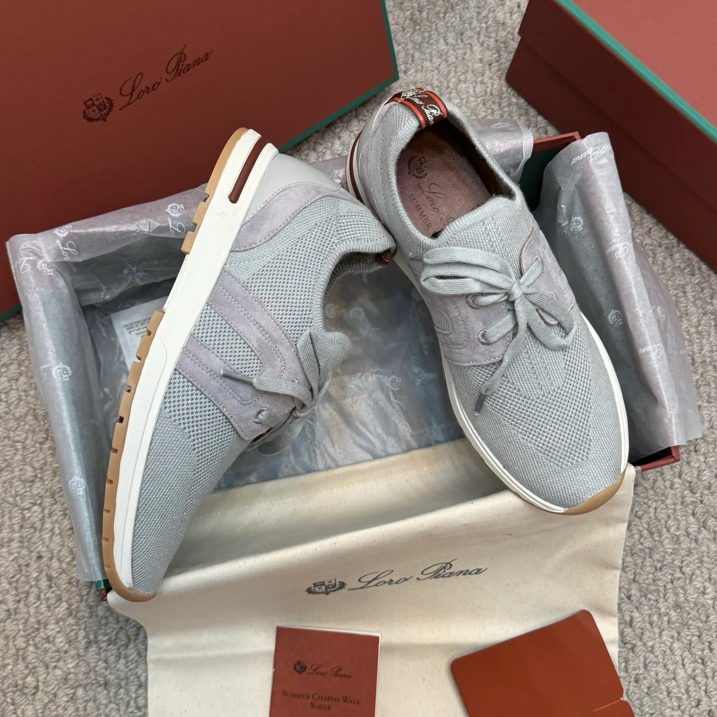 Кеды Мужские Loro Piana 139437