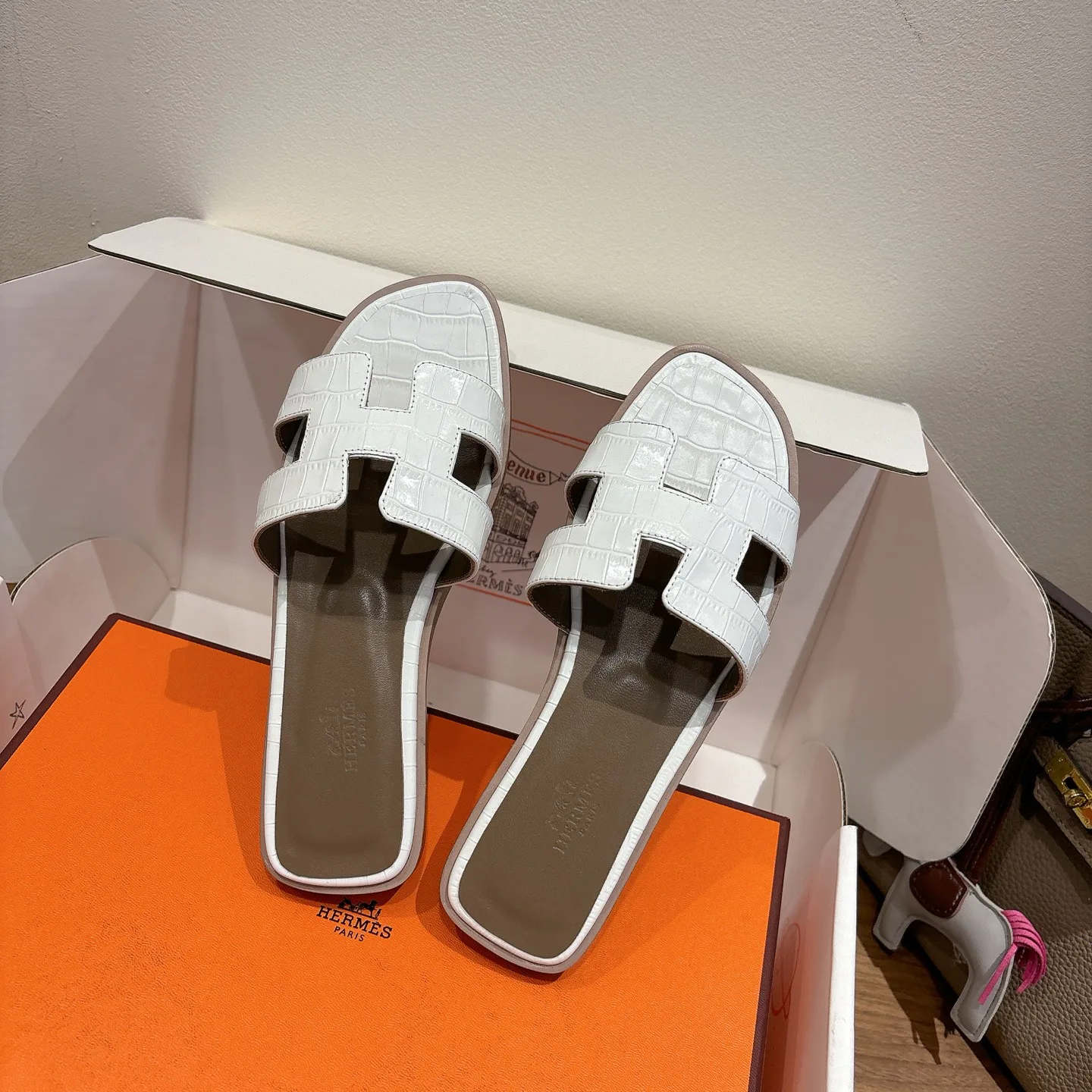 Шлепанцы Женские Hermes 873852