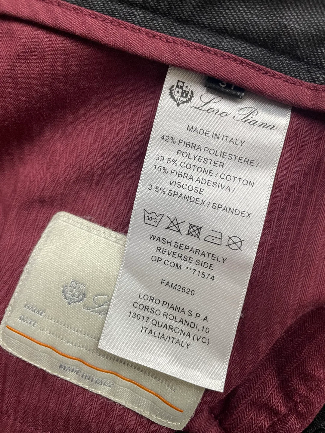 Джинсы Мужские Loro Piana 13564114