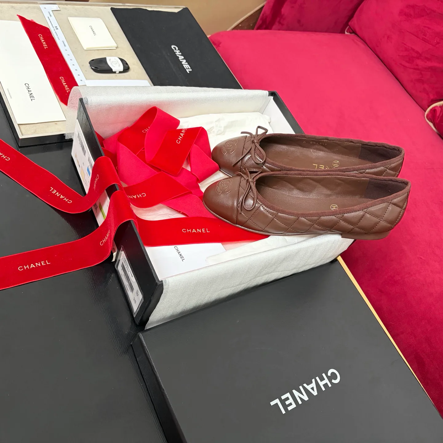 Балетки Женские Chanel 18508878