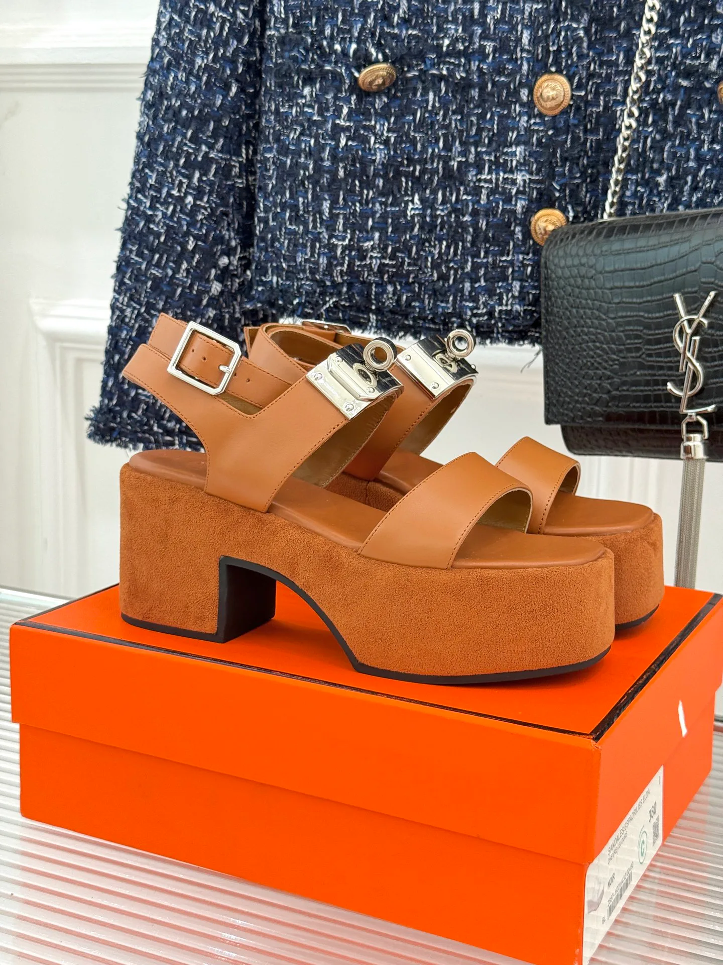 Босоножки Женские Hermes 11543758