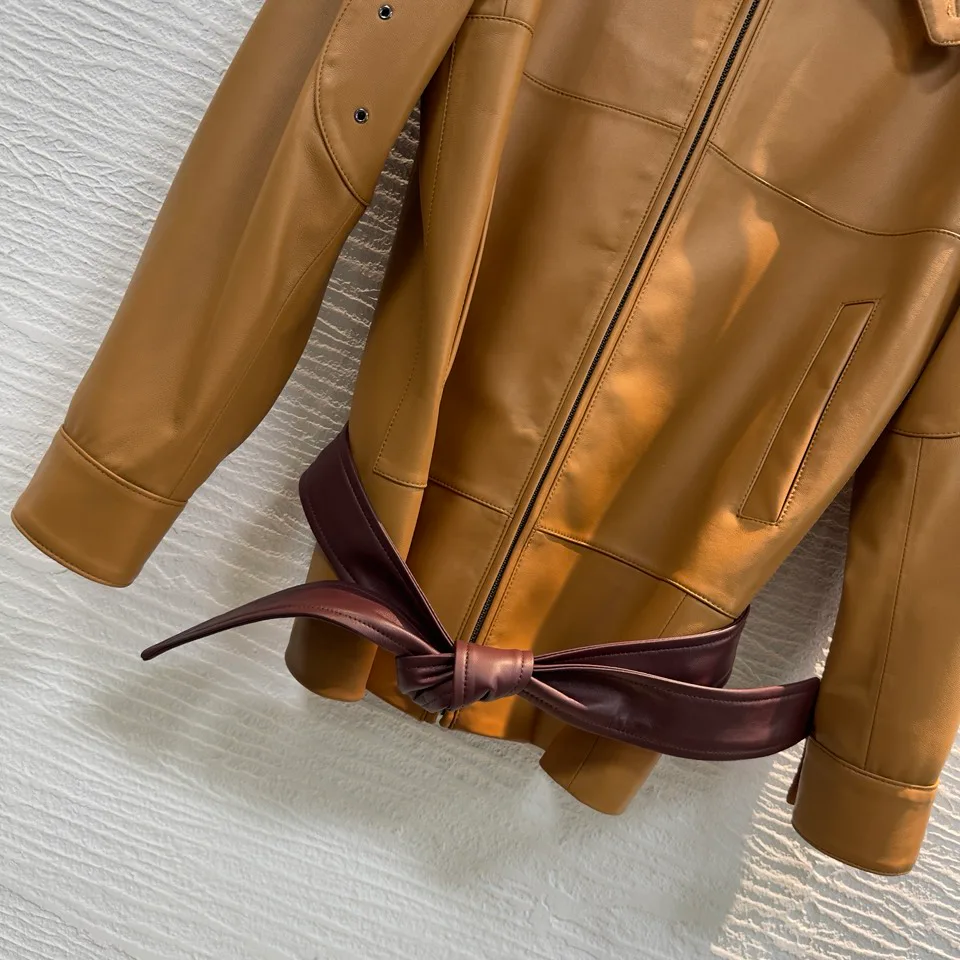Кожаные Куртки И Дублёнки Женские Saint Laurent 18172688