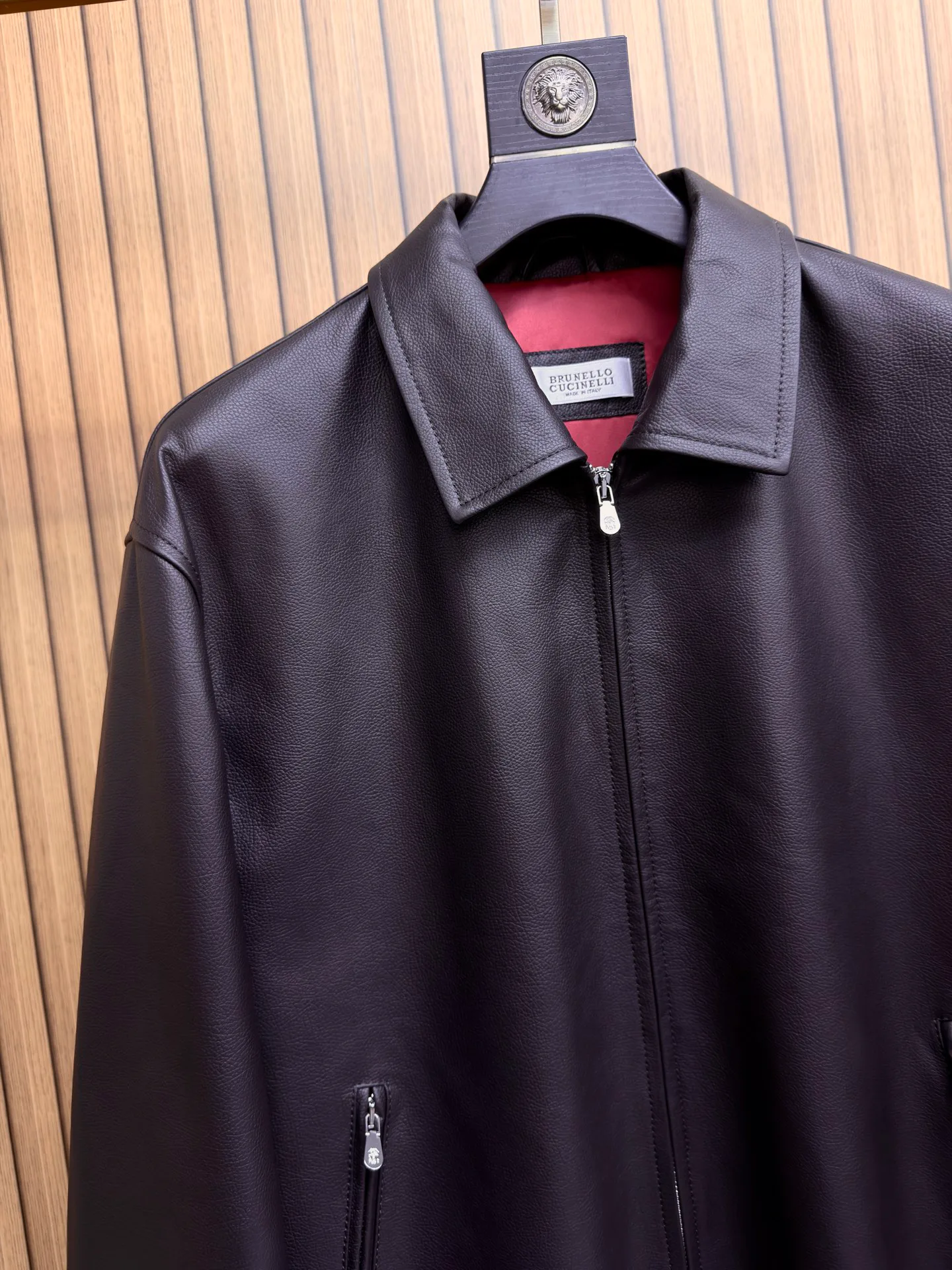 Кожаные Куртки И Дублёнки Женские Brunello Cucinelli 18157029
