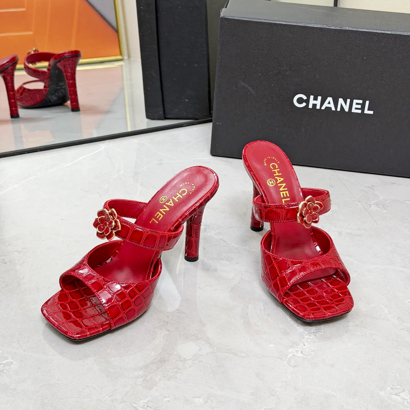 Босоножки Женские Chanel 17335034
