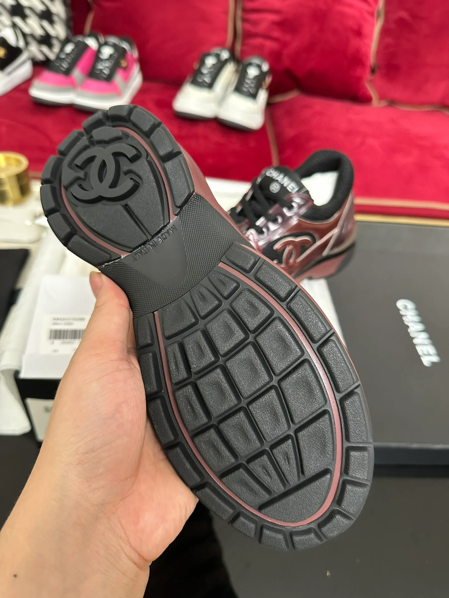 Кроссовки Женские Chanel 401210