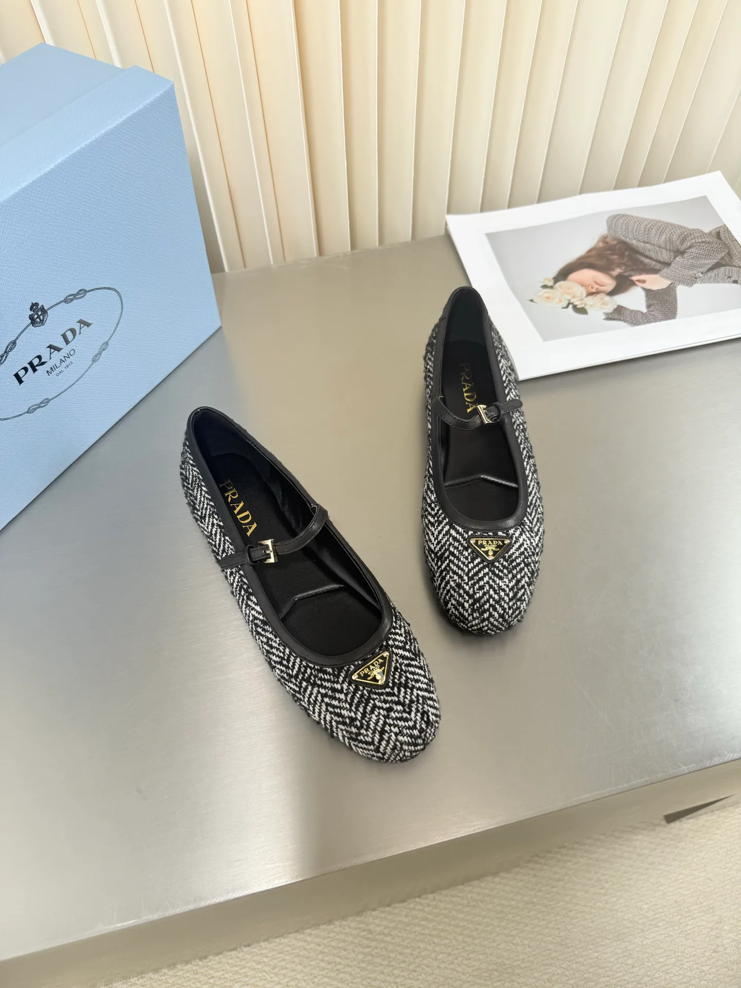 Балетки Женские Prada 18760819