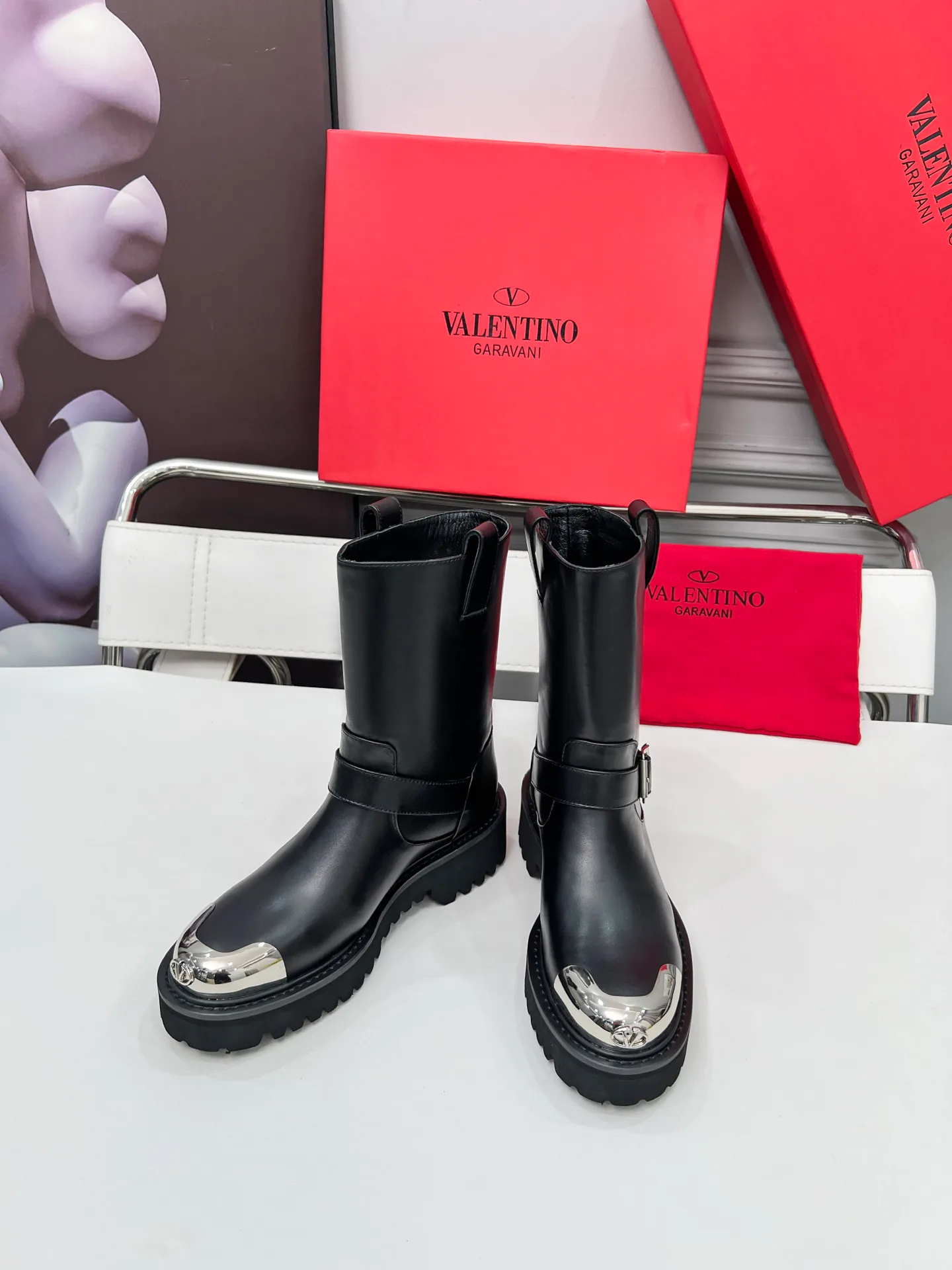 Ботинки Женские Valentino 655628