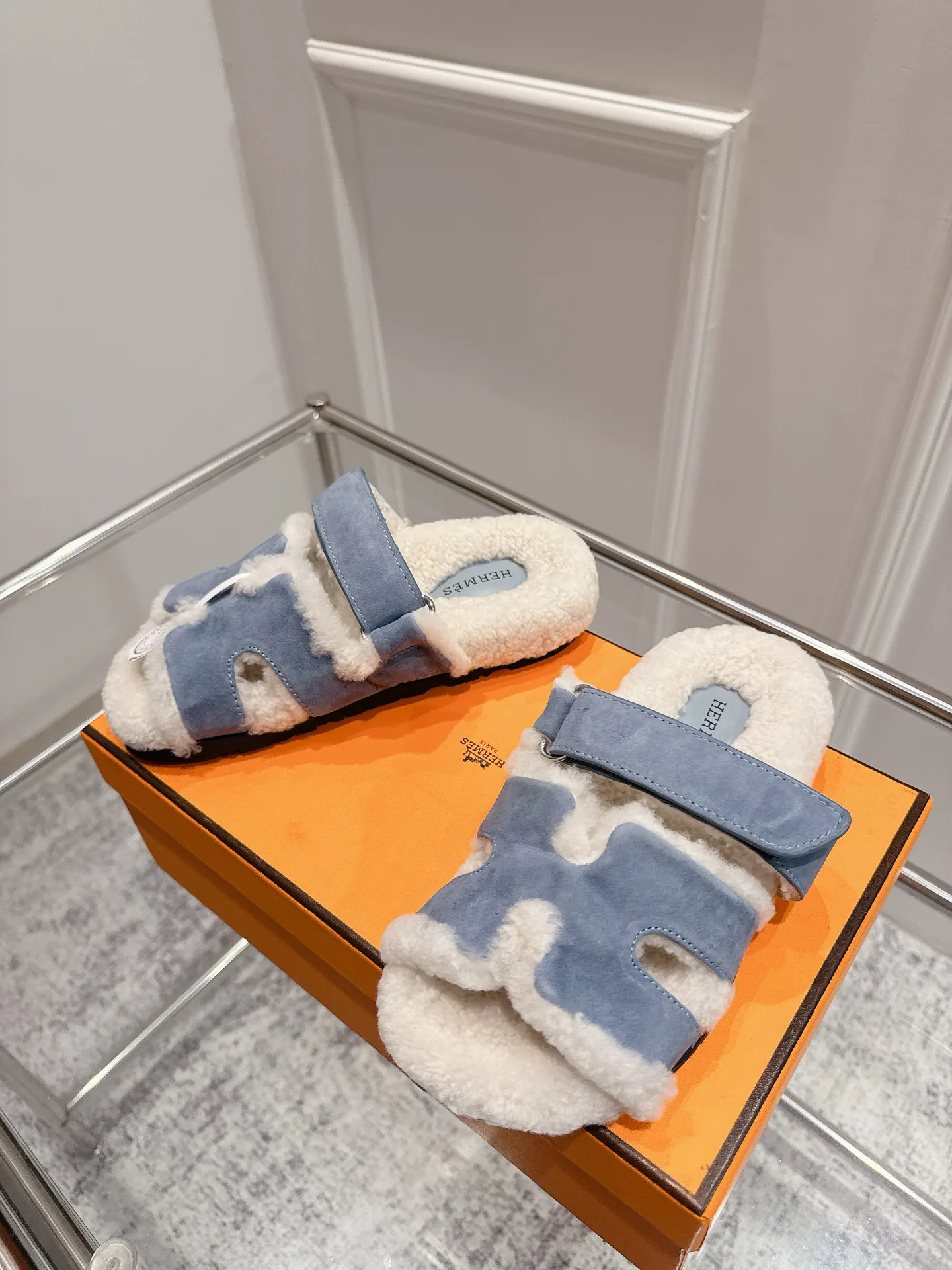 Тапочки Женские Hermes 65278