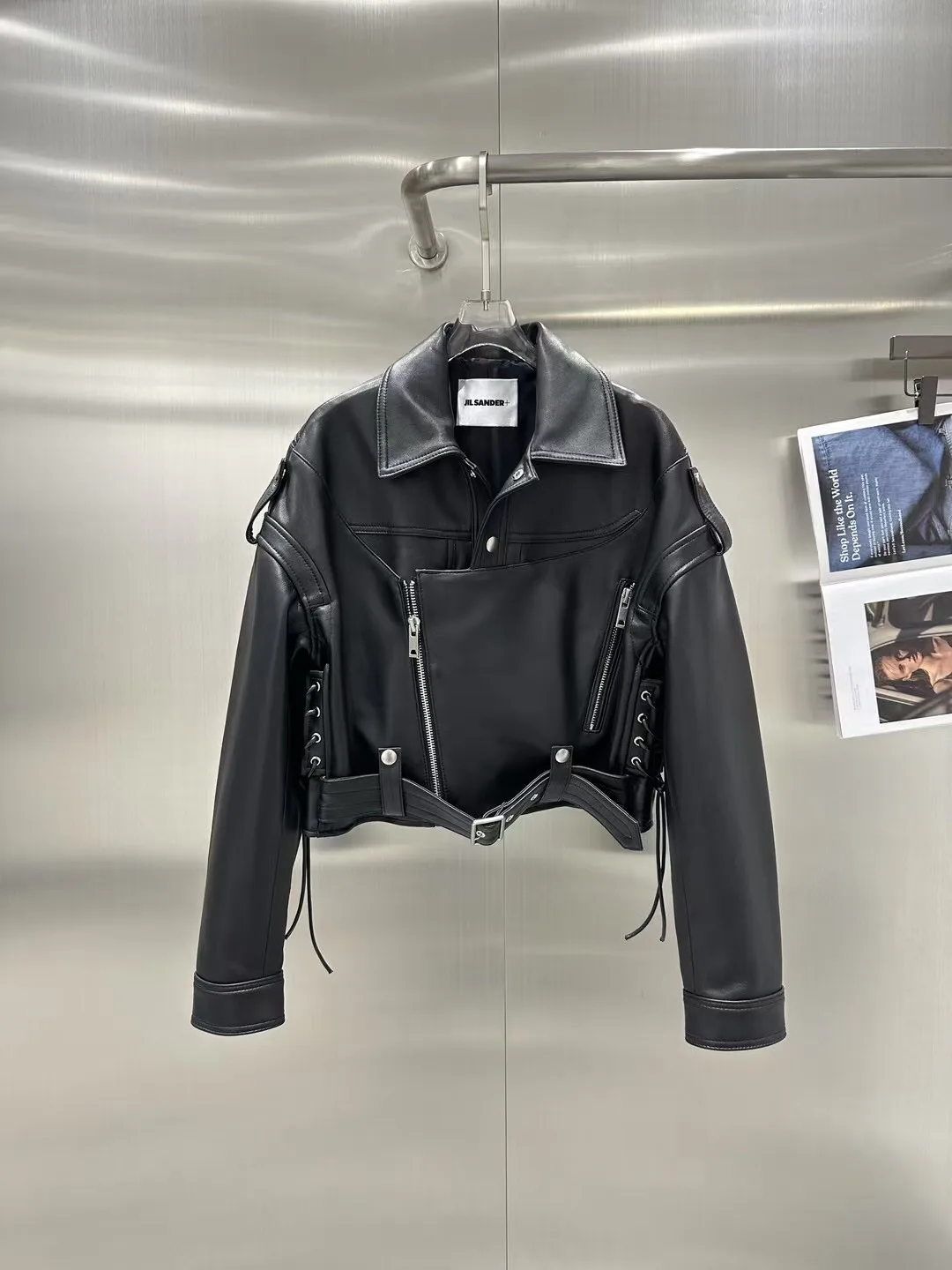 Кожаные Куртки И Дублёнки Женские Jil Sander 12778617