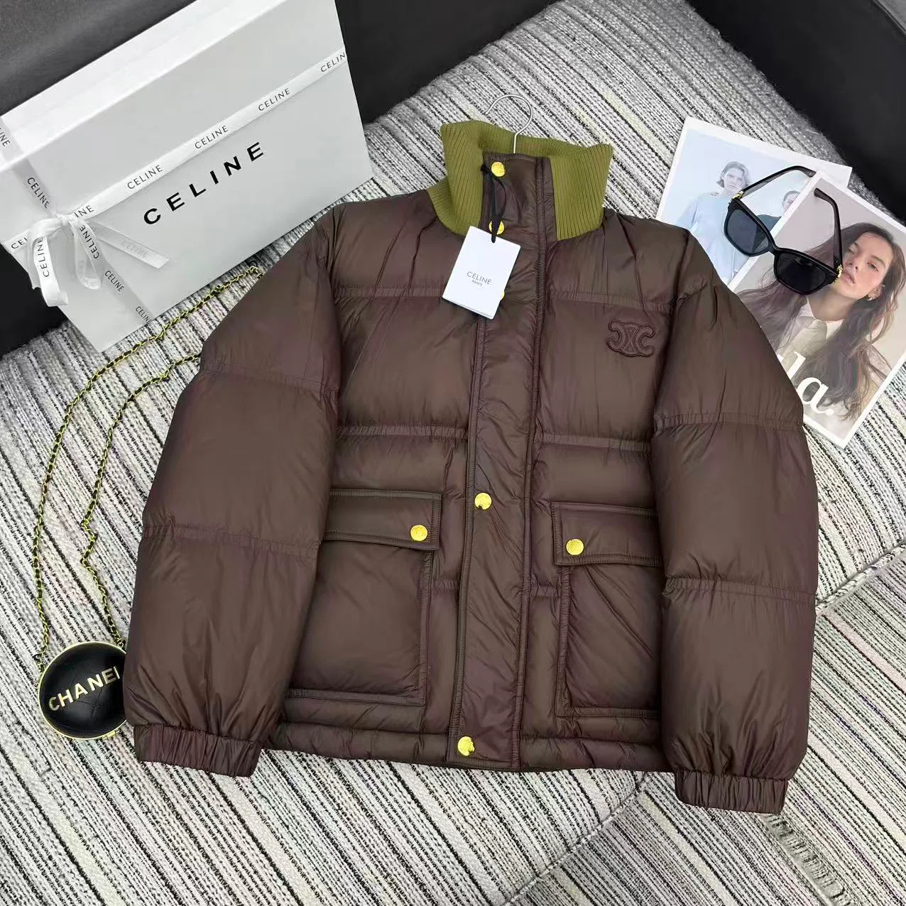 Куртки И Пуховики Женские Celine 385391