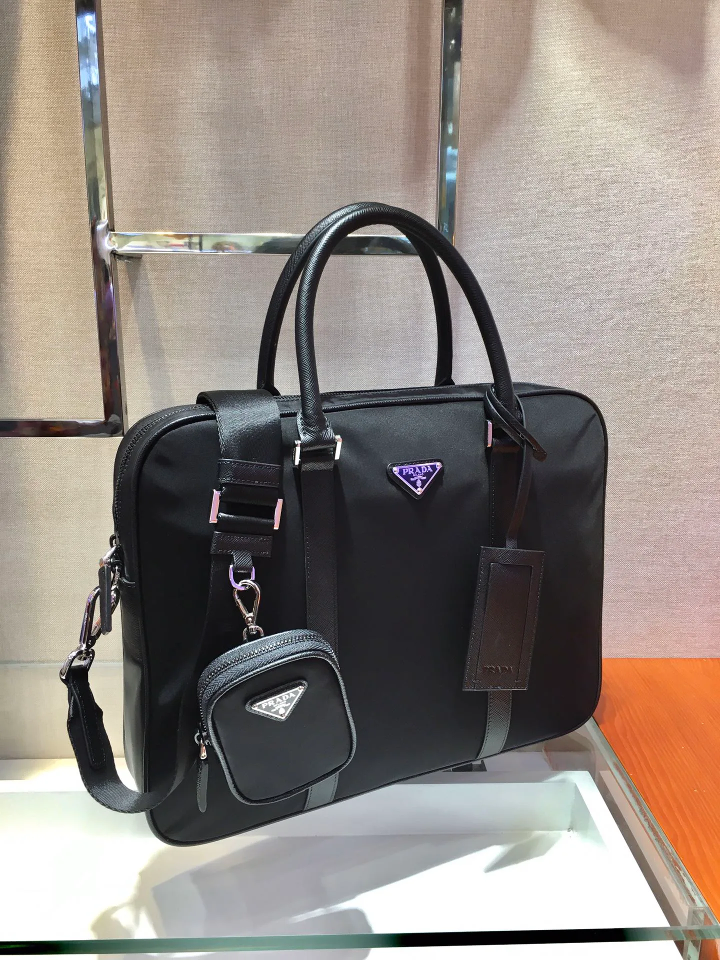Деловые Сумки Мужские Prada 13832239