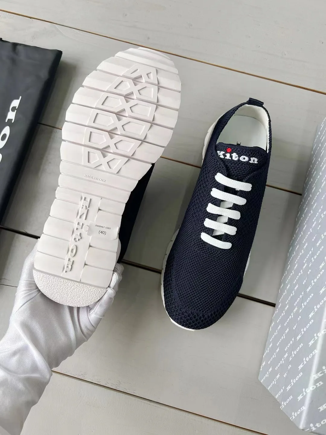 Кроссовки Мужские Kiton 11158907