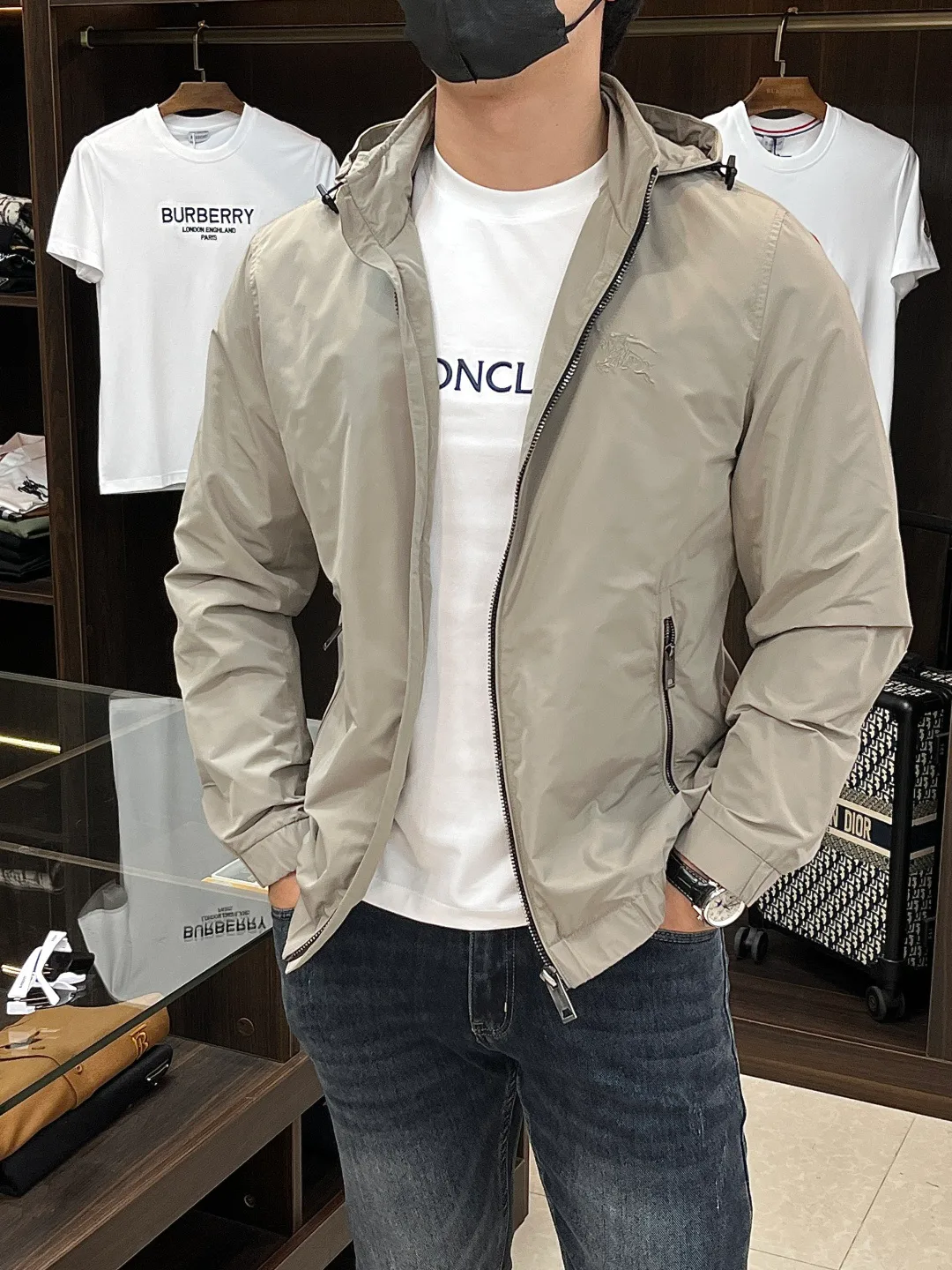 Куртки И Пуховики Мужские Burberry 12713506