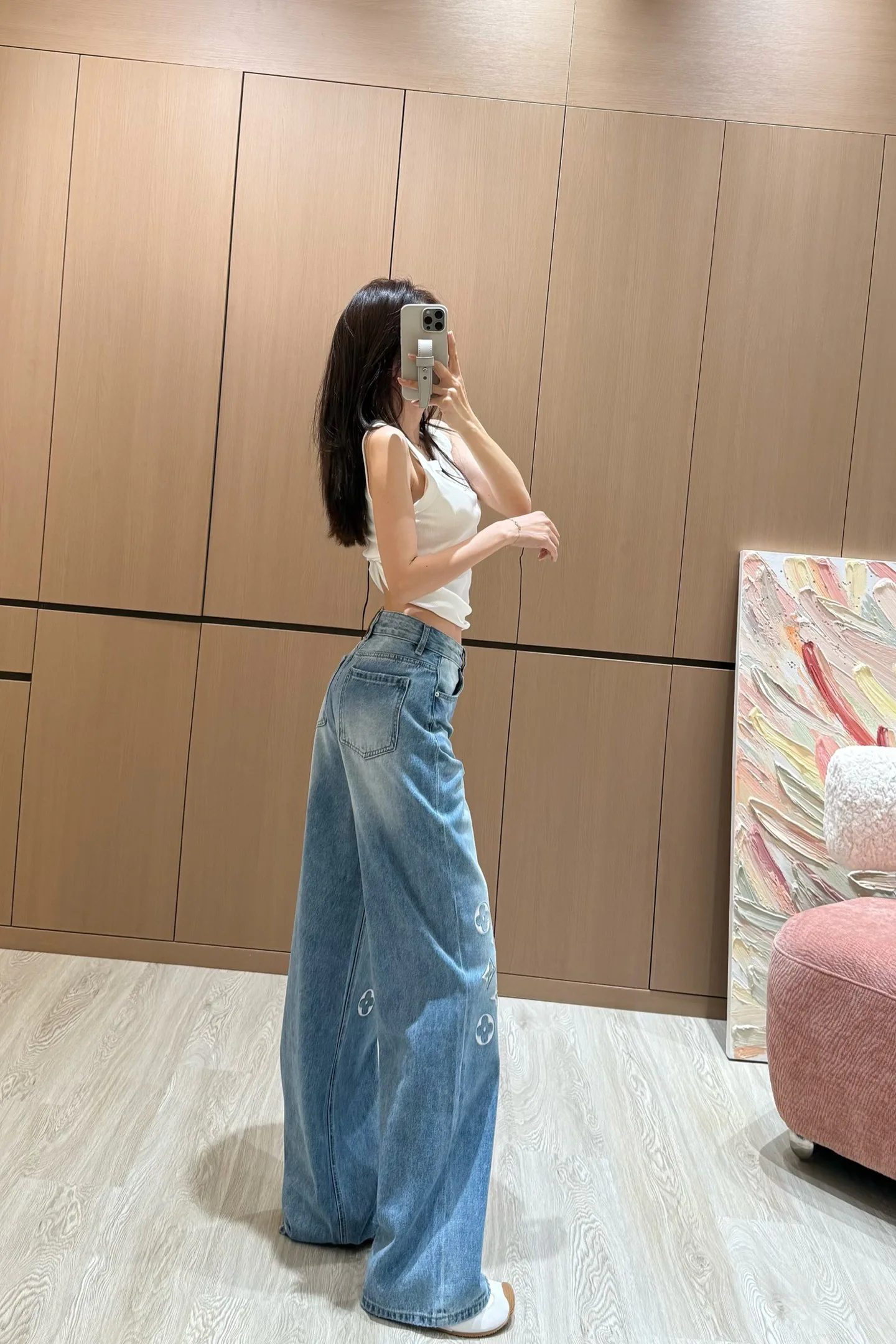 Джинсы Женские Louis Vuitton 34141