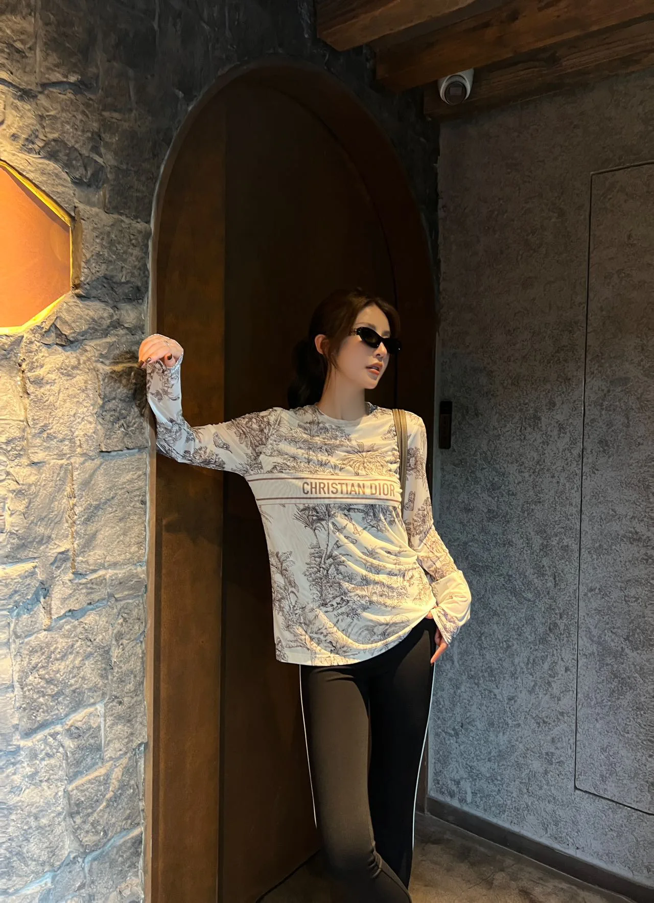 Лонгсливы Женские Christian Dior 5078344