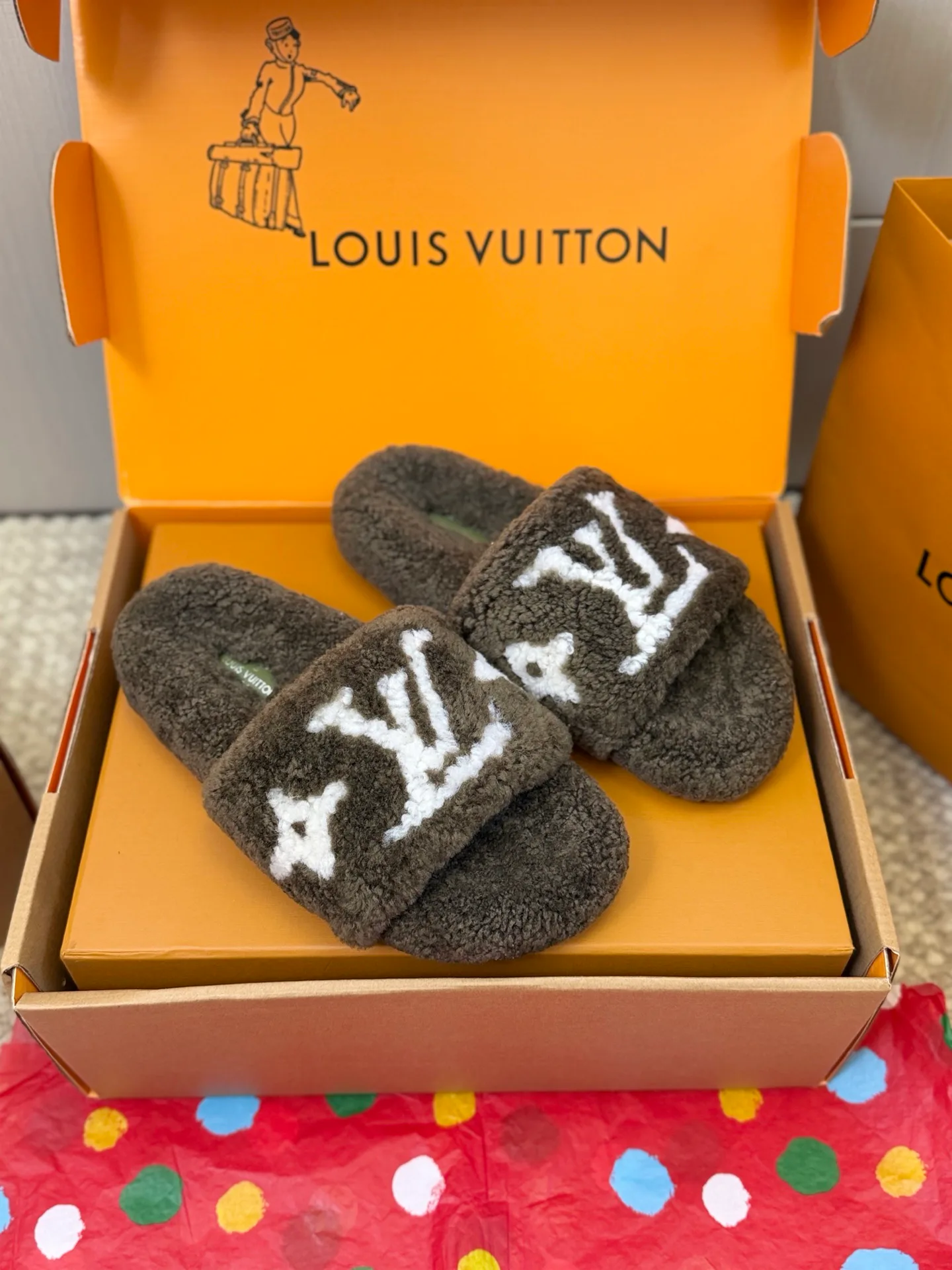 Тапочки Женские Louis Vuitton 19090528