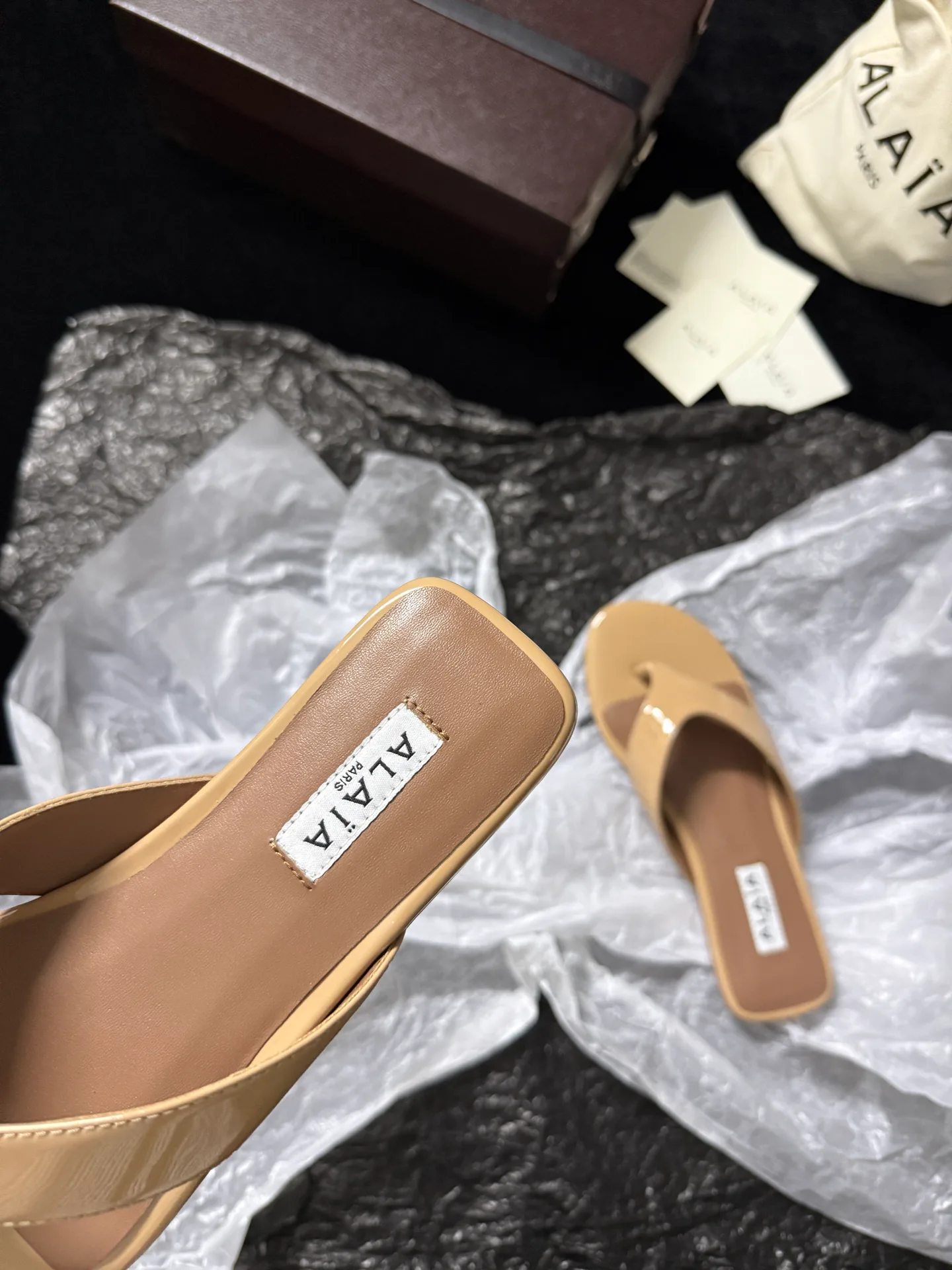 Шлепанцы Женские Alaia 1083627