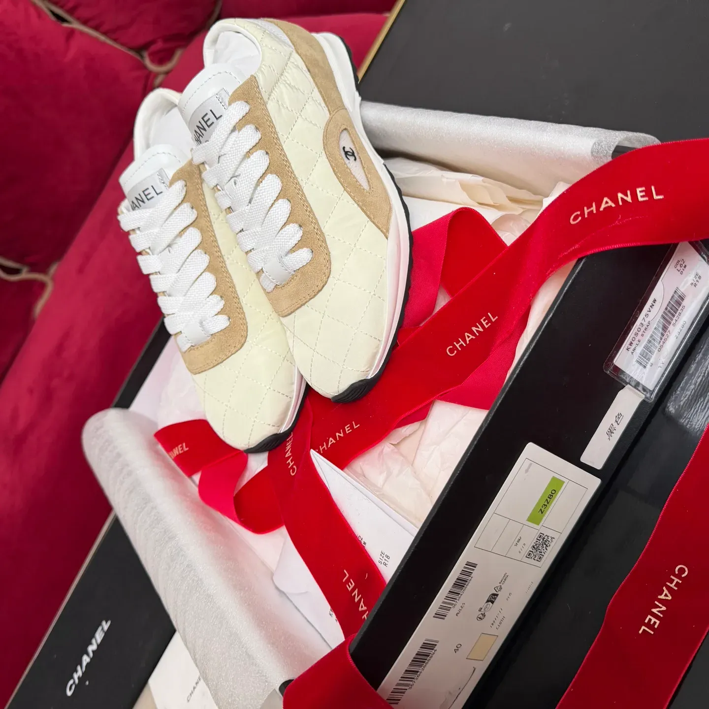 Кроссовки Женские Chanel 380773