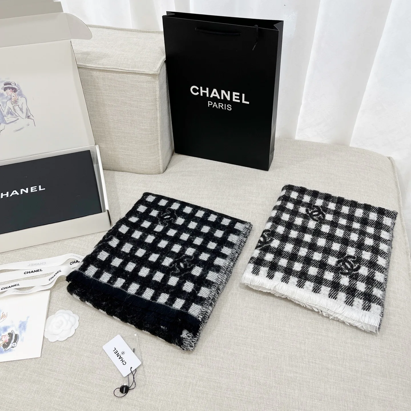 Шарфы Chanel 9618451