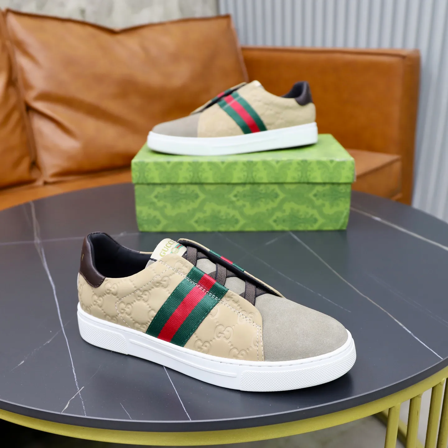 Кроссовки Мужские Gucci 19414530