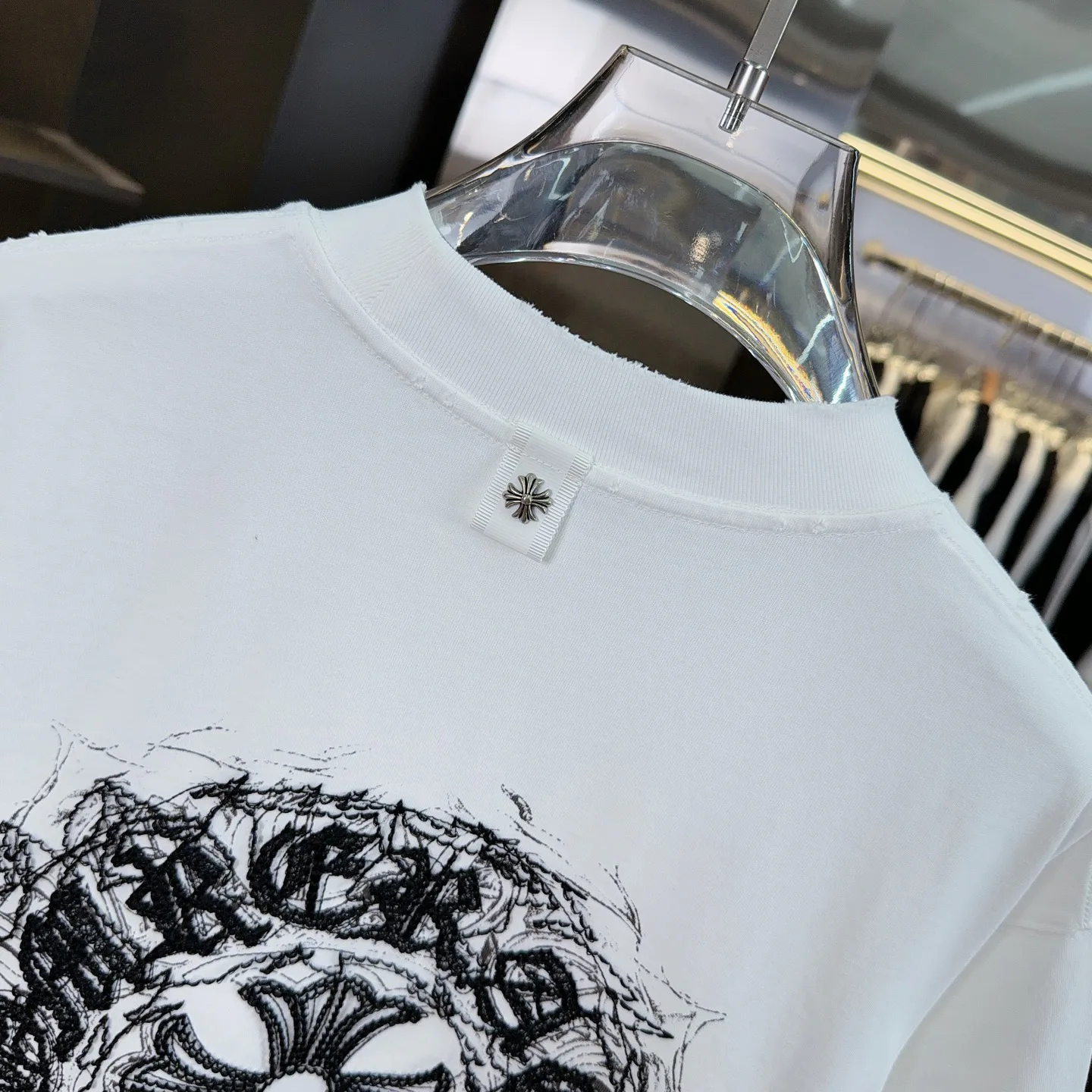 Футболки Мужские Chrome Hearts 2654949