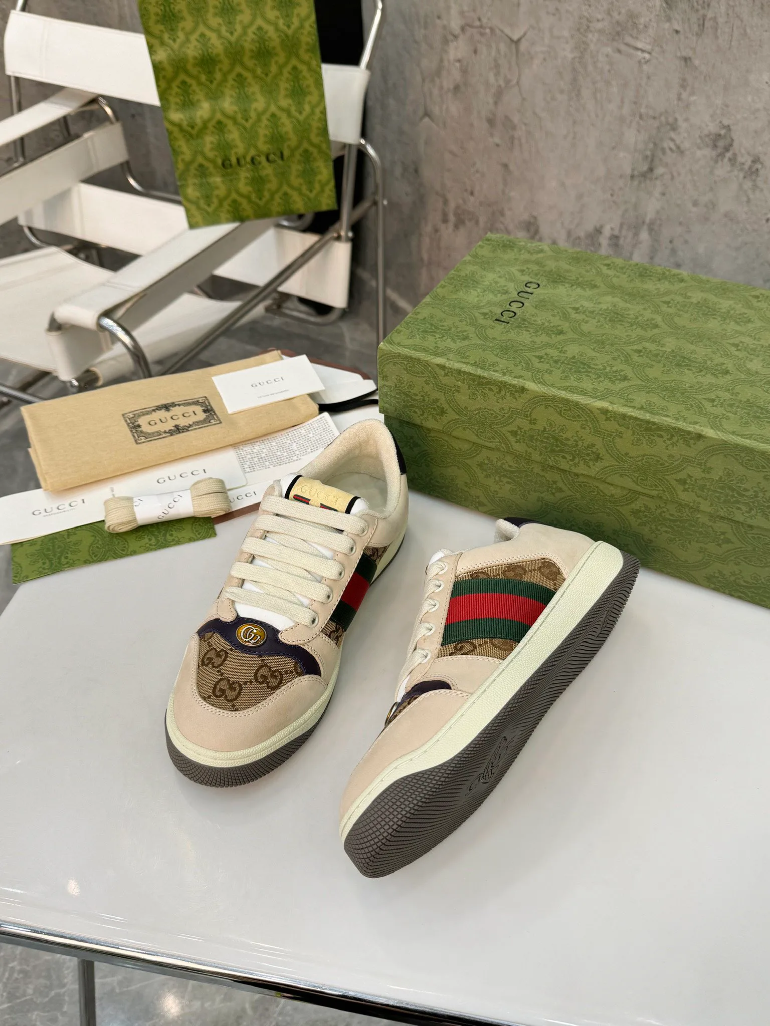 Кеды Женские Gucci 1469272