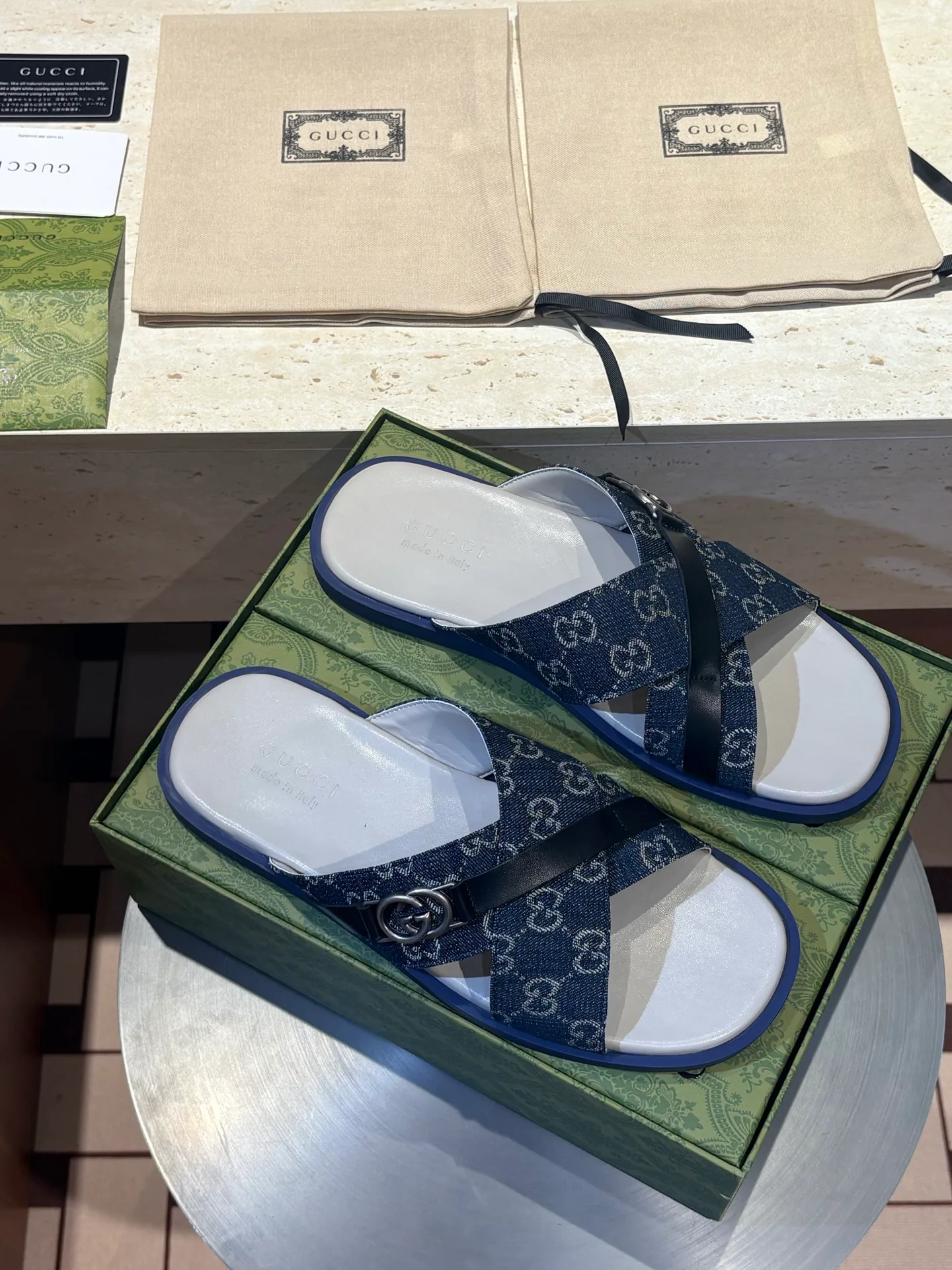 Сандалии Мужские Gucci 13164589