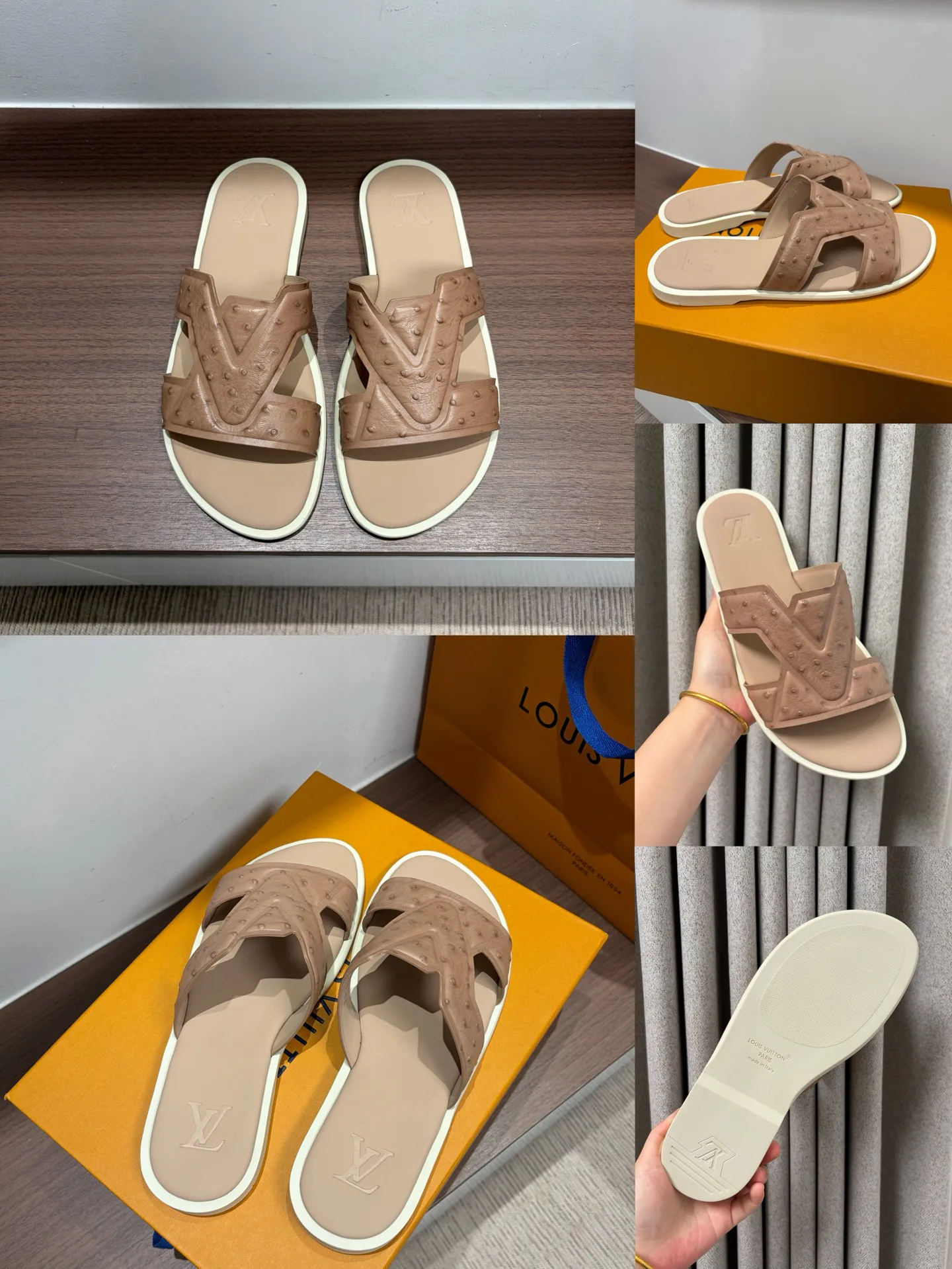 Шлепанцы Мужские Louis Vuitton 12826632