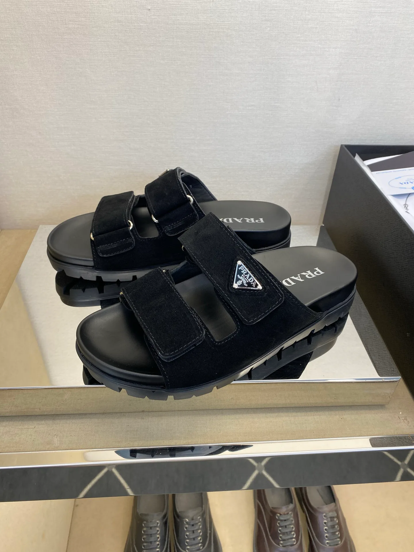 Шлепанцы Мужские Prada 15326411