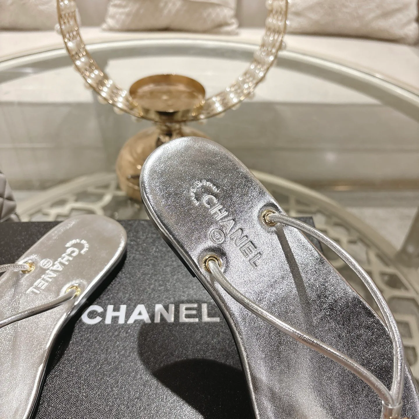 Шлепанцы Женские Chanel 11616665