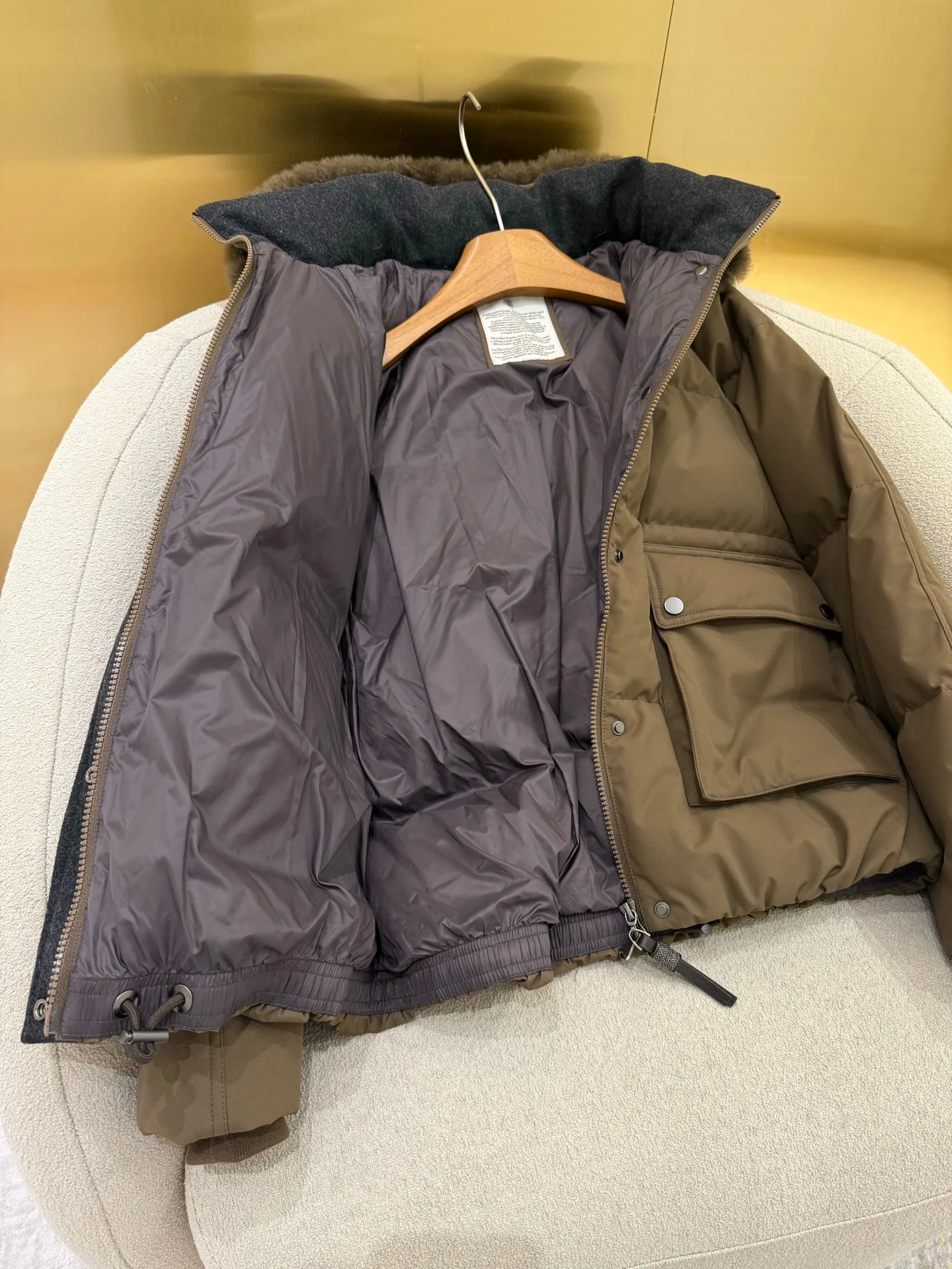 Куртки И Пуховики Женские Brunello Cucinelli 1069467