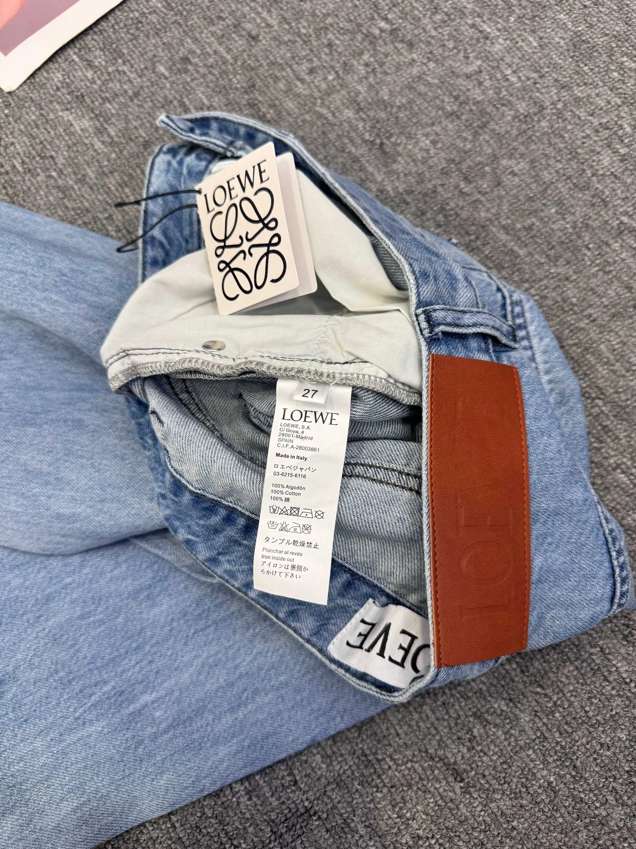Джинсы Женские Loewe 1976138