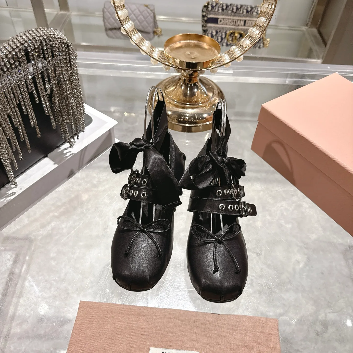 Балетки Женские Miu Miu 11893486