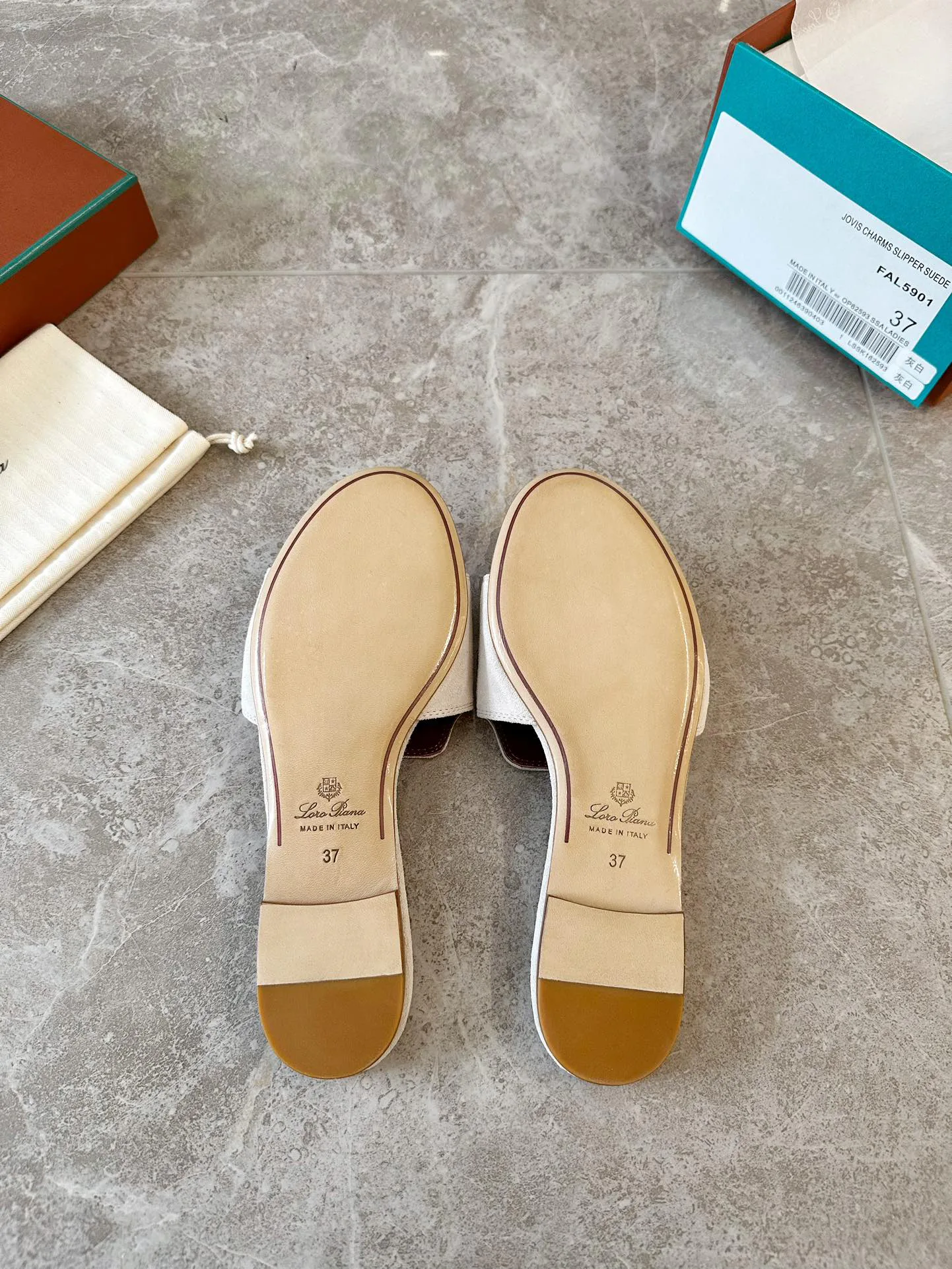 Шлепанцы Женские Loro Piana 32610