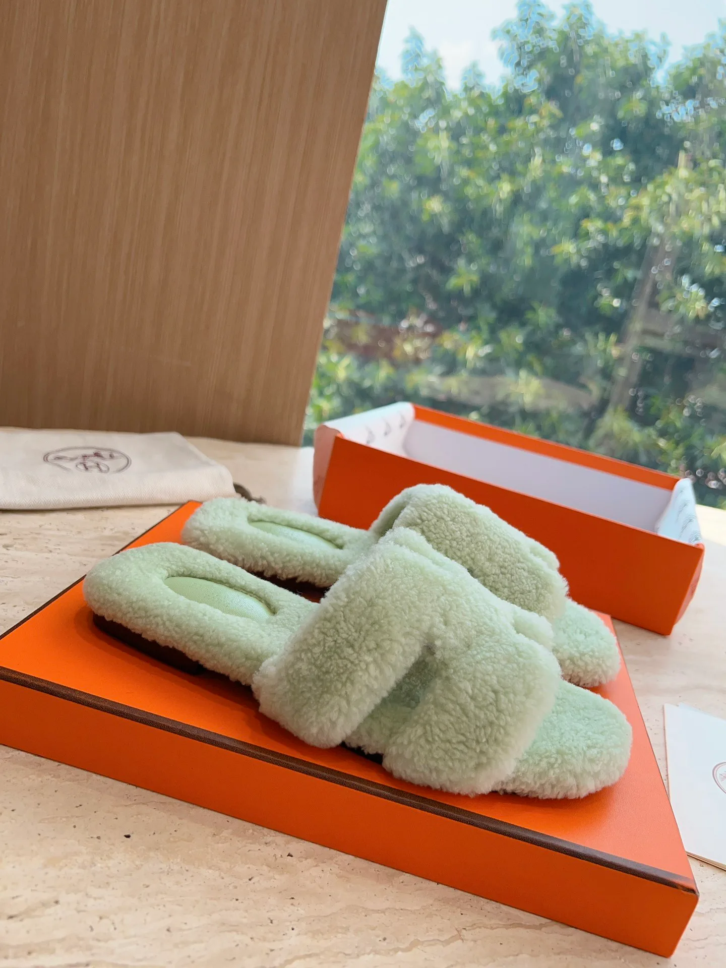 Тапочки Женские Hermes 18053294