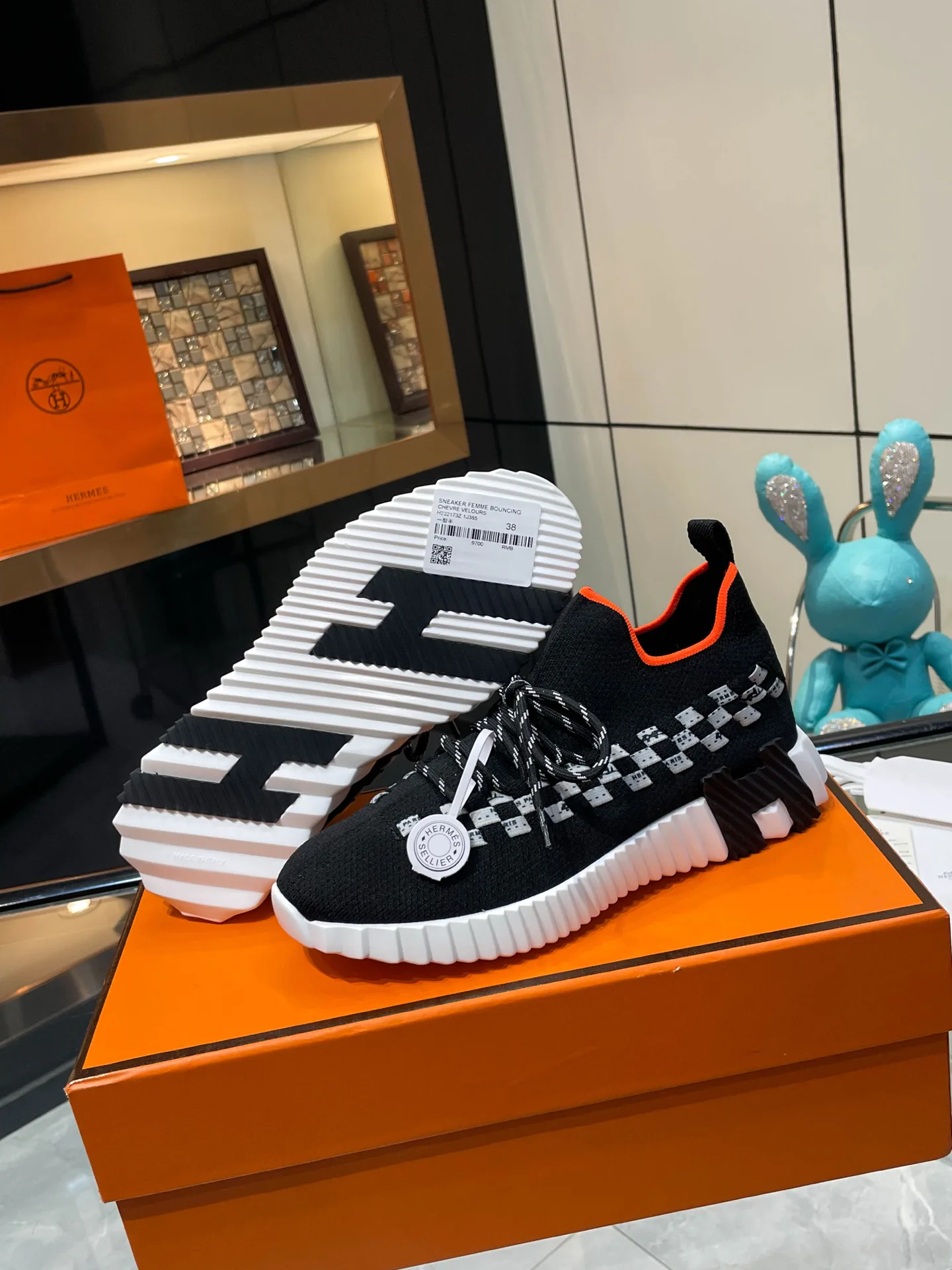 Кроссовки Женские Hermes 168972