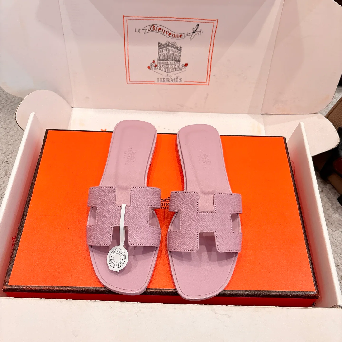 Шлепанцы Женские Hermes 2453839